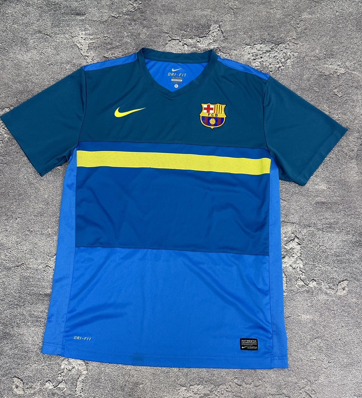 Nike Nike Barcelona BlokeCore Blue Training Jersey L Size Size US L / EU 52-54 / 3 - 1 Thumbnail