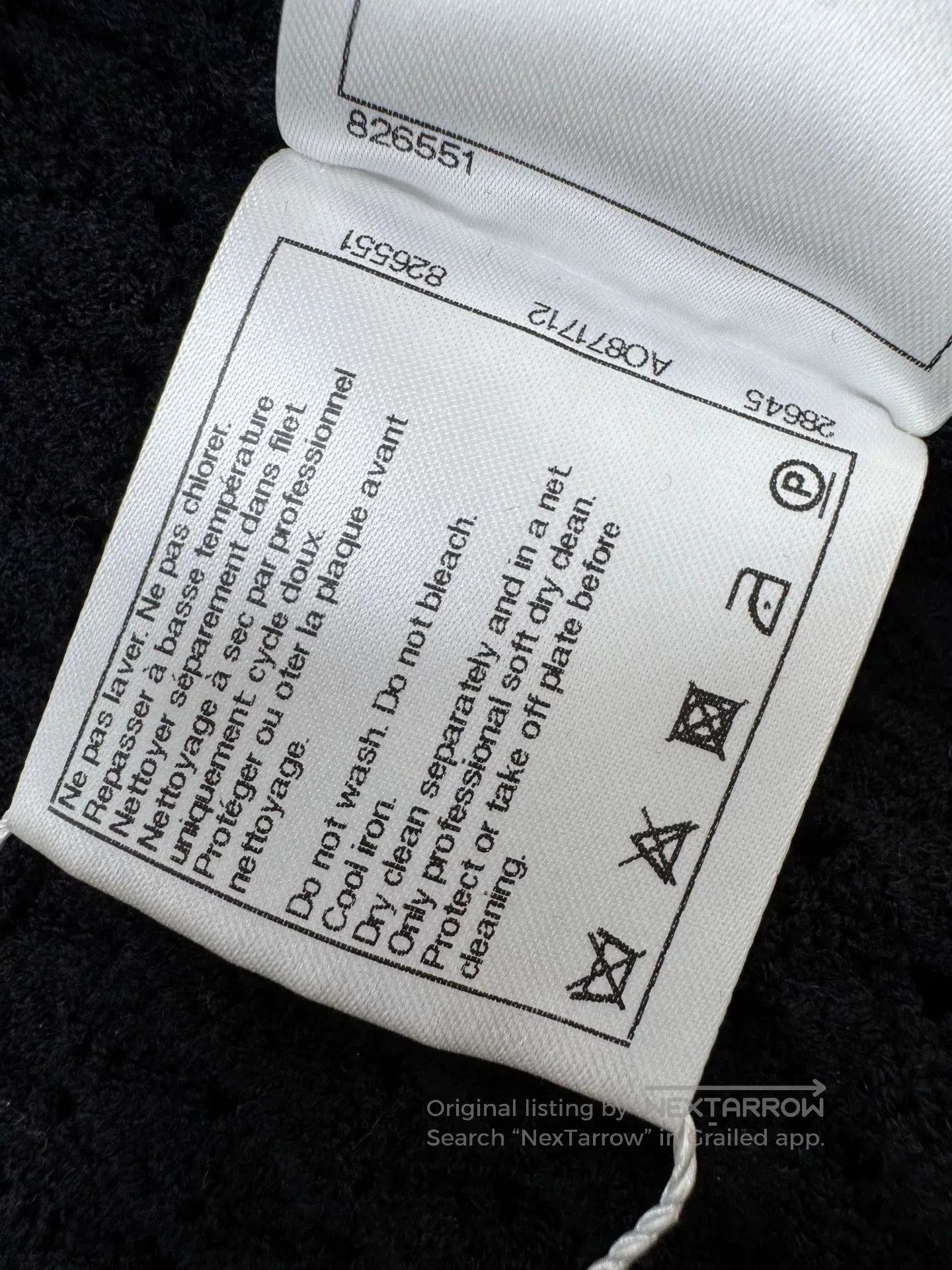 Chanel Chanel 17A Black Knit Dress. Size US M / EU 48-50 / 2 - 6 Thumbnail