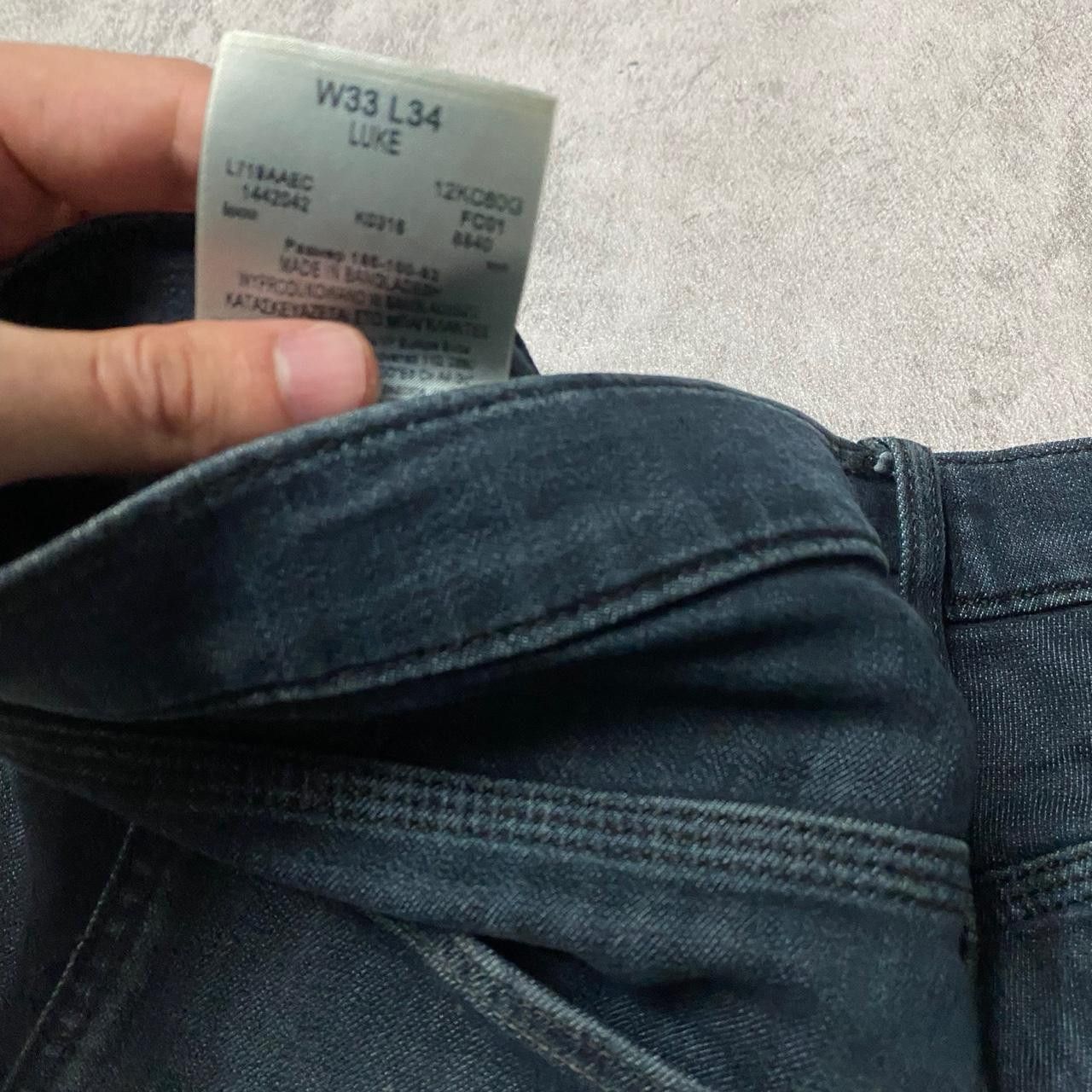 Levi's Levi's navy blue straight leg jeans Size US 33 - 6 Thumbnail