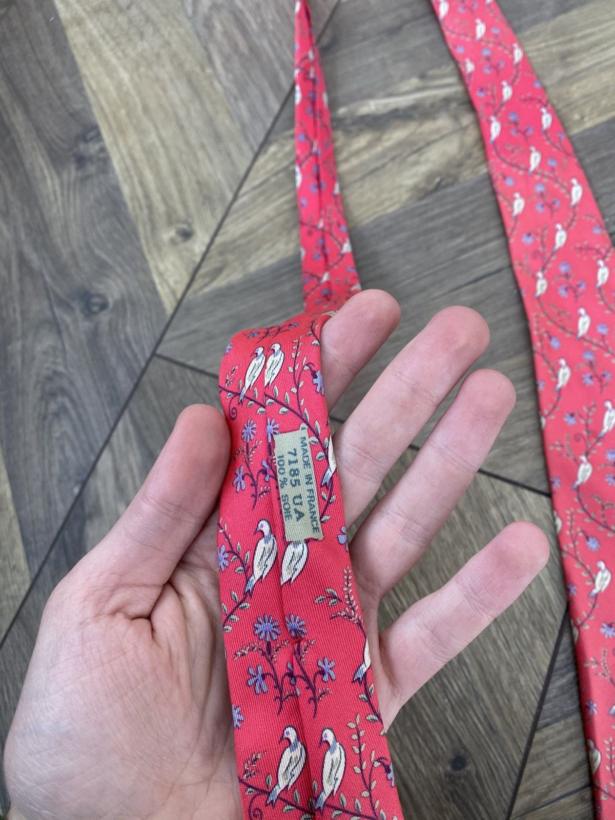 Hermes Vintage Hermes Tie Size ONE SIZE - 9 Thumbnail