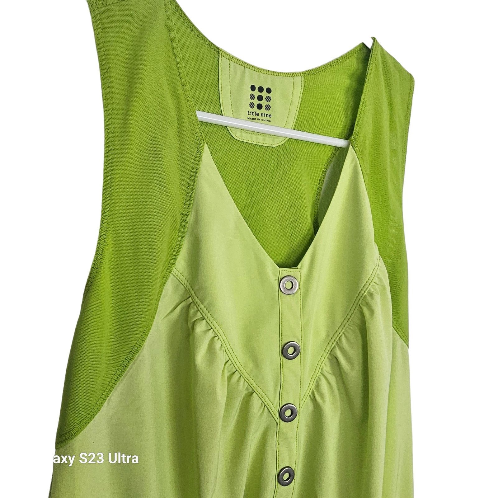 Titleist Title Nine Golf Dress Sz M Racerback Sporty Stretch Athletic Size M / US 6-8 / IT 42-44 - 4 Thumbnail