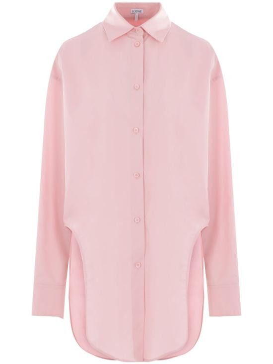 Loewe LOEWE Women Shirts S359Y05XCV 7140 Pink Size XS / US 0-2 / IT 36-38 - 1 Thumbnail