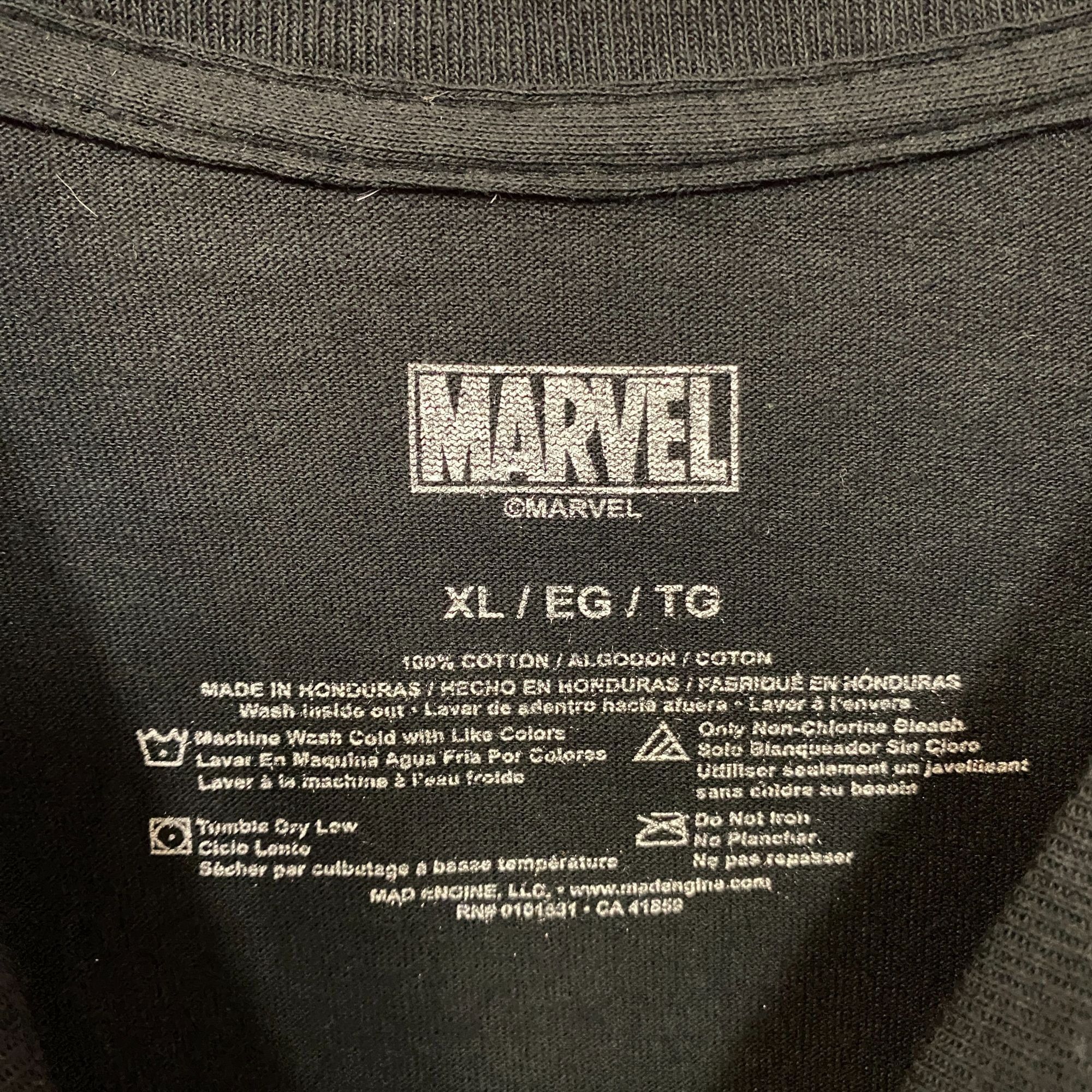 Marvel Comics Marvel Logo Captain America Steve Rogers Super Hero T-Shirt Size US XL / EU 56 / 4 - 4 Thumbnail