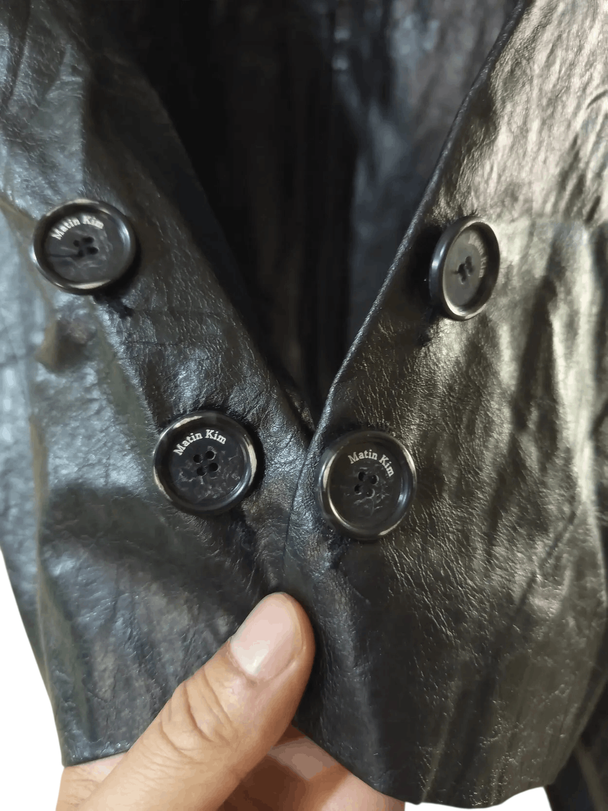 Matin Kim Matin Kim Oversized Faux Leather Jacket Size US XL / EU 56 / 4 - 9 Thumbnail