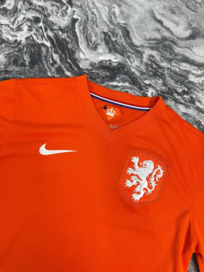 Nike Nike Netherlands 2014 2015 Home Football Shirt Soccer Jersey Size US S / EU 44-46 / 1 - 2 Thumbnail