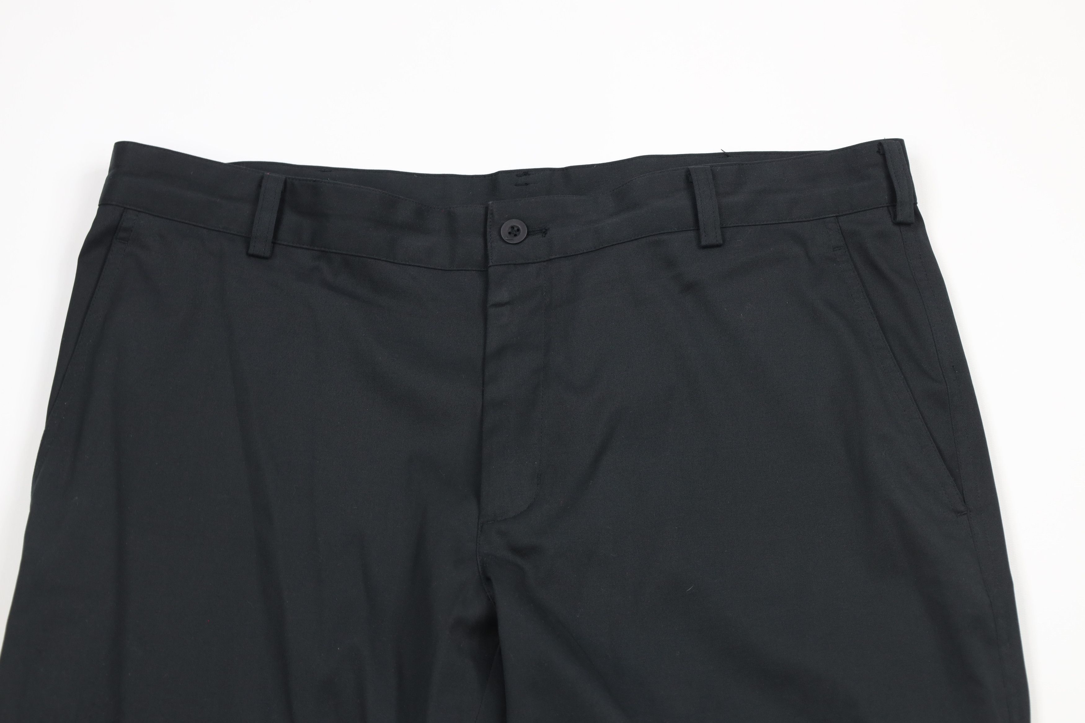 Nike Nike Golf Front Wide Leg Golfing Chino Pants Black Polyester Size US 35 - 2 Thumbnail