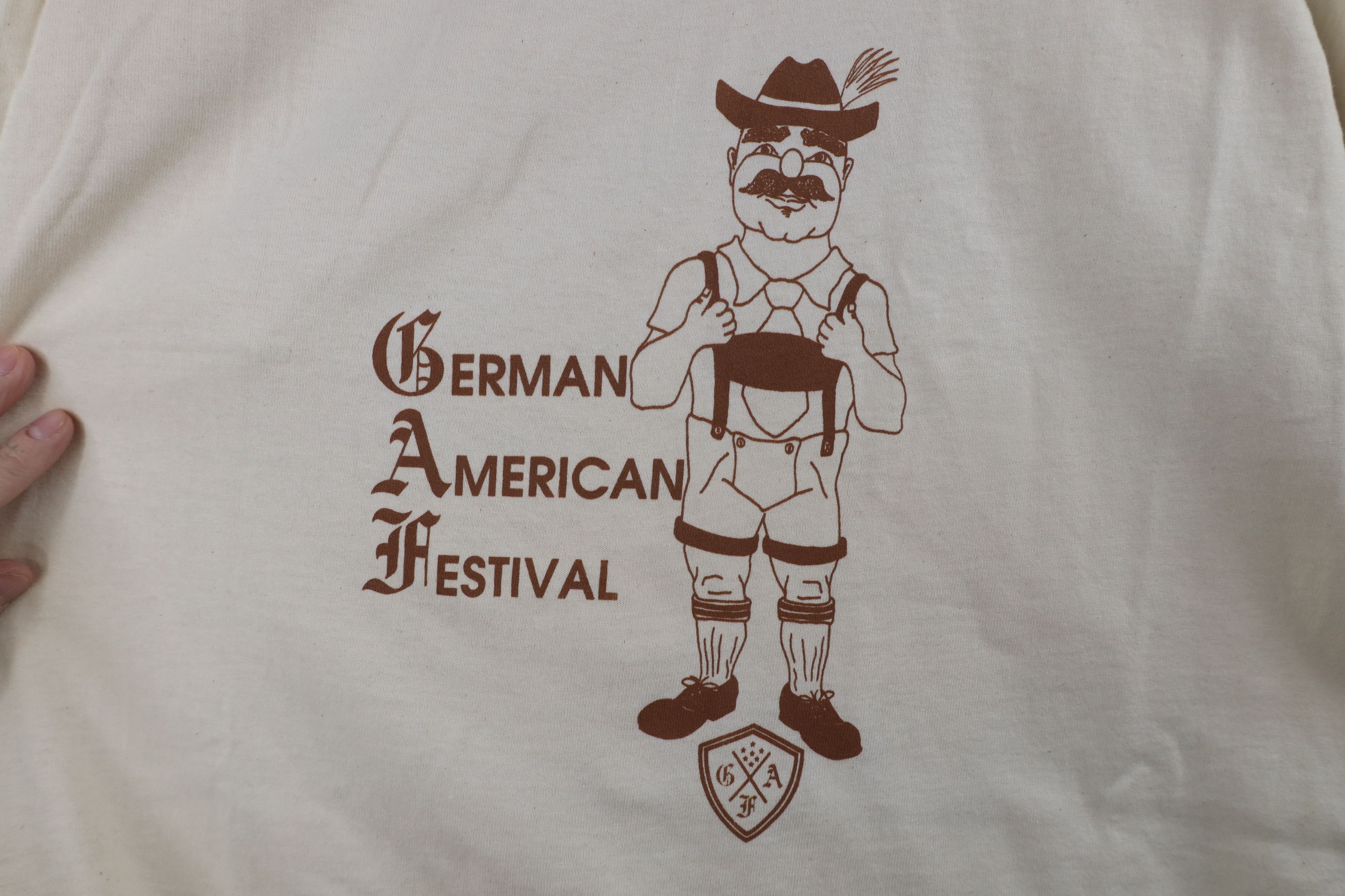 Vintage Vintage 90s Streetwear German American Festival T-Shirt USA Size US M / EU 48-50 / 2 - 7 Thumbnail