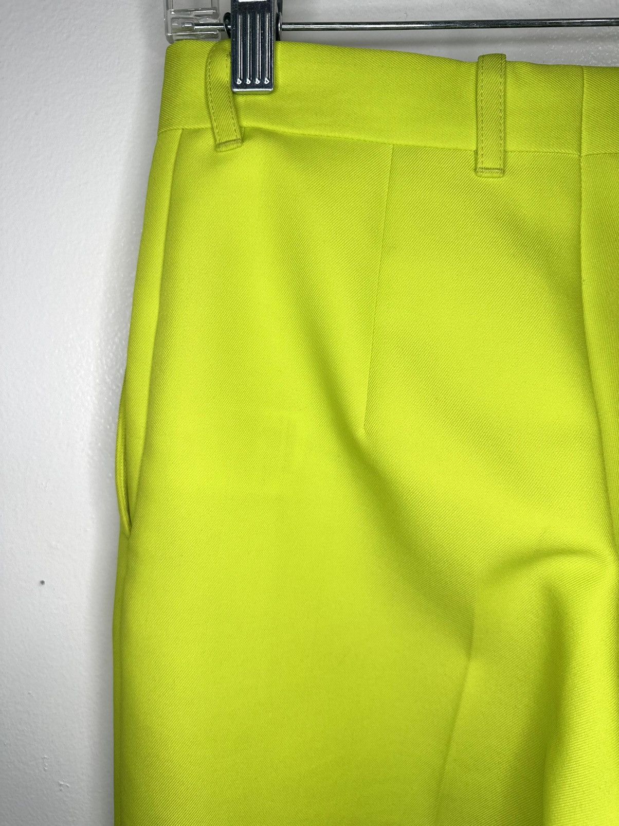 Balenciaga Balenciaga neon yellow trousers Size 28" / US 6 / IT 42 - 7 Thumbnail