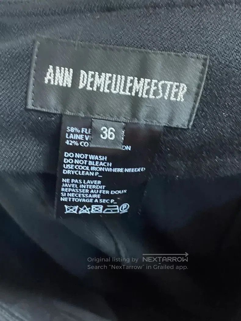 Ann Demeulemeester Ann demeulemeester pants. Size US 32 / EU 48 - 4 Thumbnail