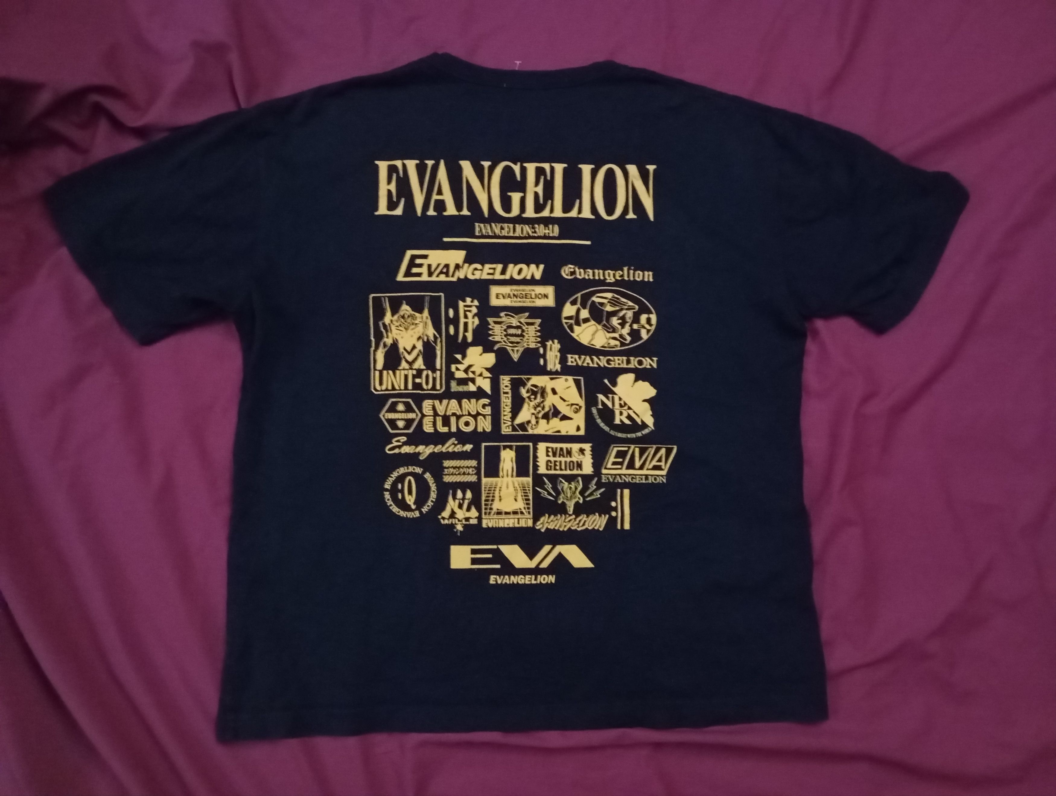 Japanese Brand Evangelion Japan released tshirt 🇯🇵 Anime Asuka Rei Size US L / EU 52-54 / 3 - 3 Thumbnail