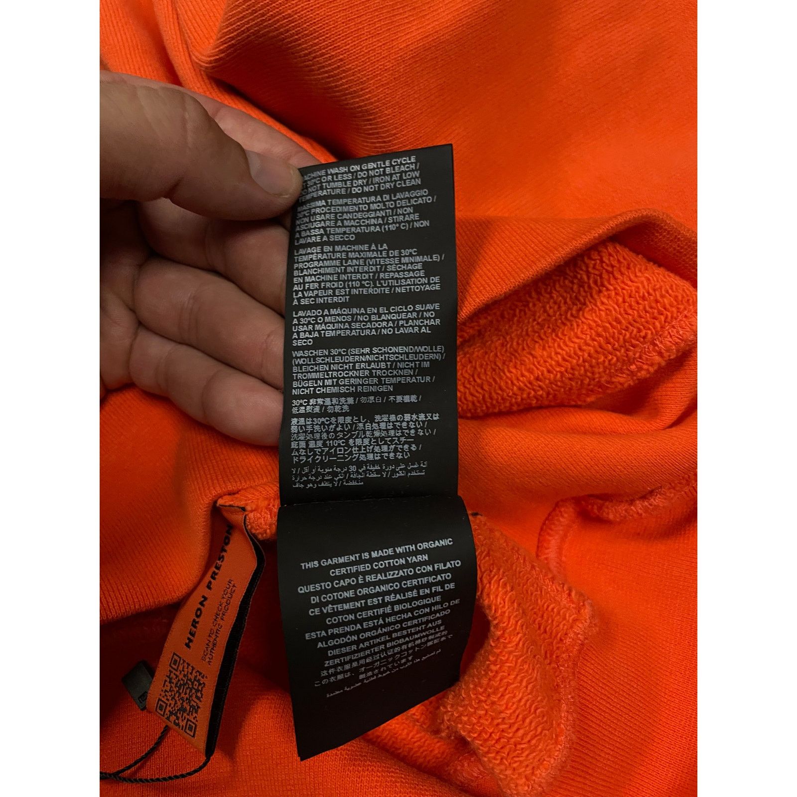 Heron Preston Heron Preston Crewneck Swan Used Small Size US S / EU 44-46 / 1 - 4 Thumbnail