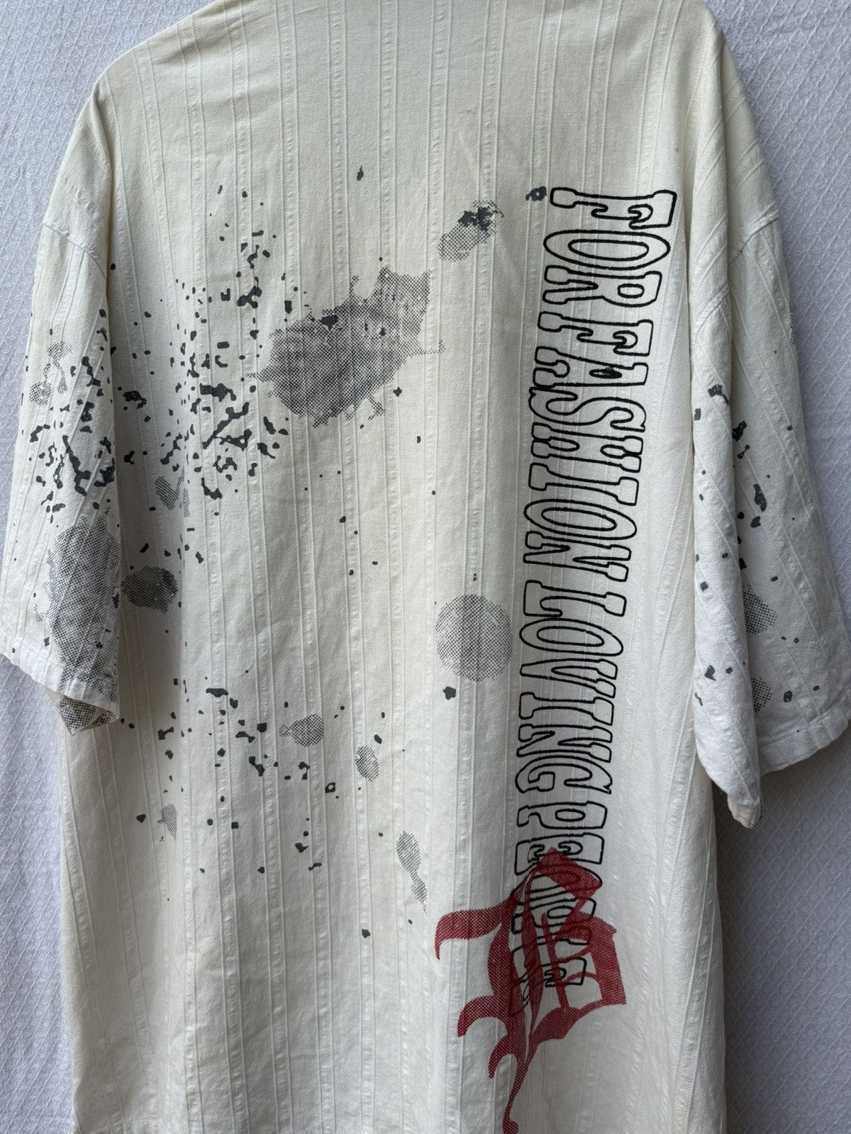 Hysteric Glamour Bobson Big Size Button Shirt Size US XXL / EU 58 / 5 - 3 Thumbnail
