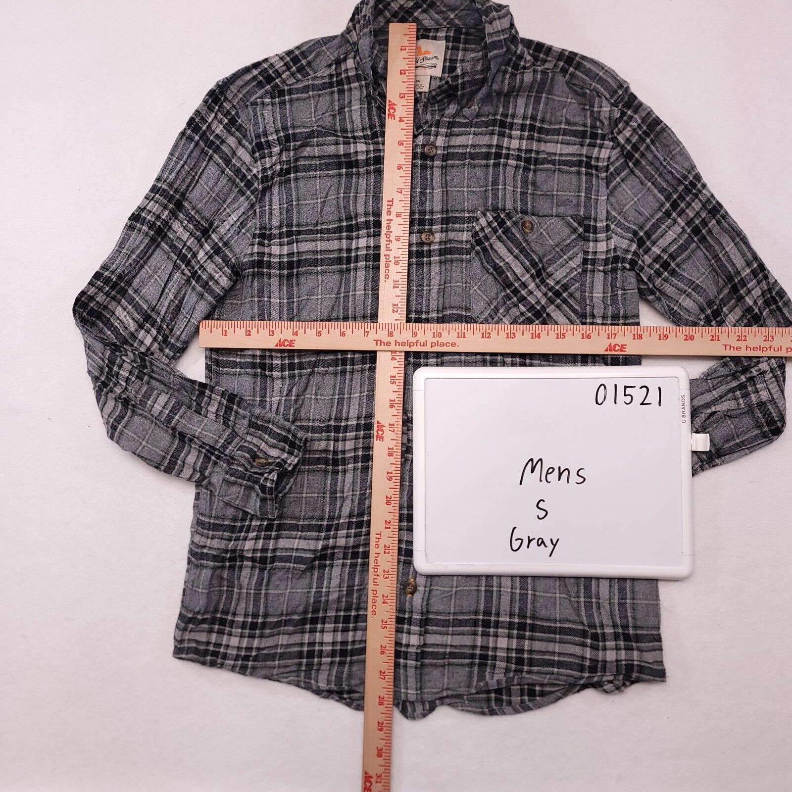 Field & Stream Field & Stream Tartan Flannel Button Up Shirt Mens Size S Size US S / EU 44-46 / 1 - 7 Thumbnail