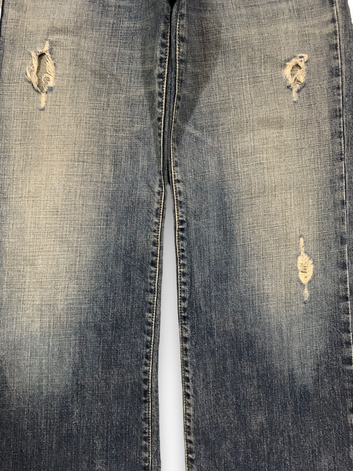 14th Addiction Vintage Japanese Brand Baggy Distressed Punk Style Jeans Size US 30 / EU 46 - 6 Thumbnail