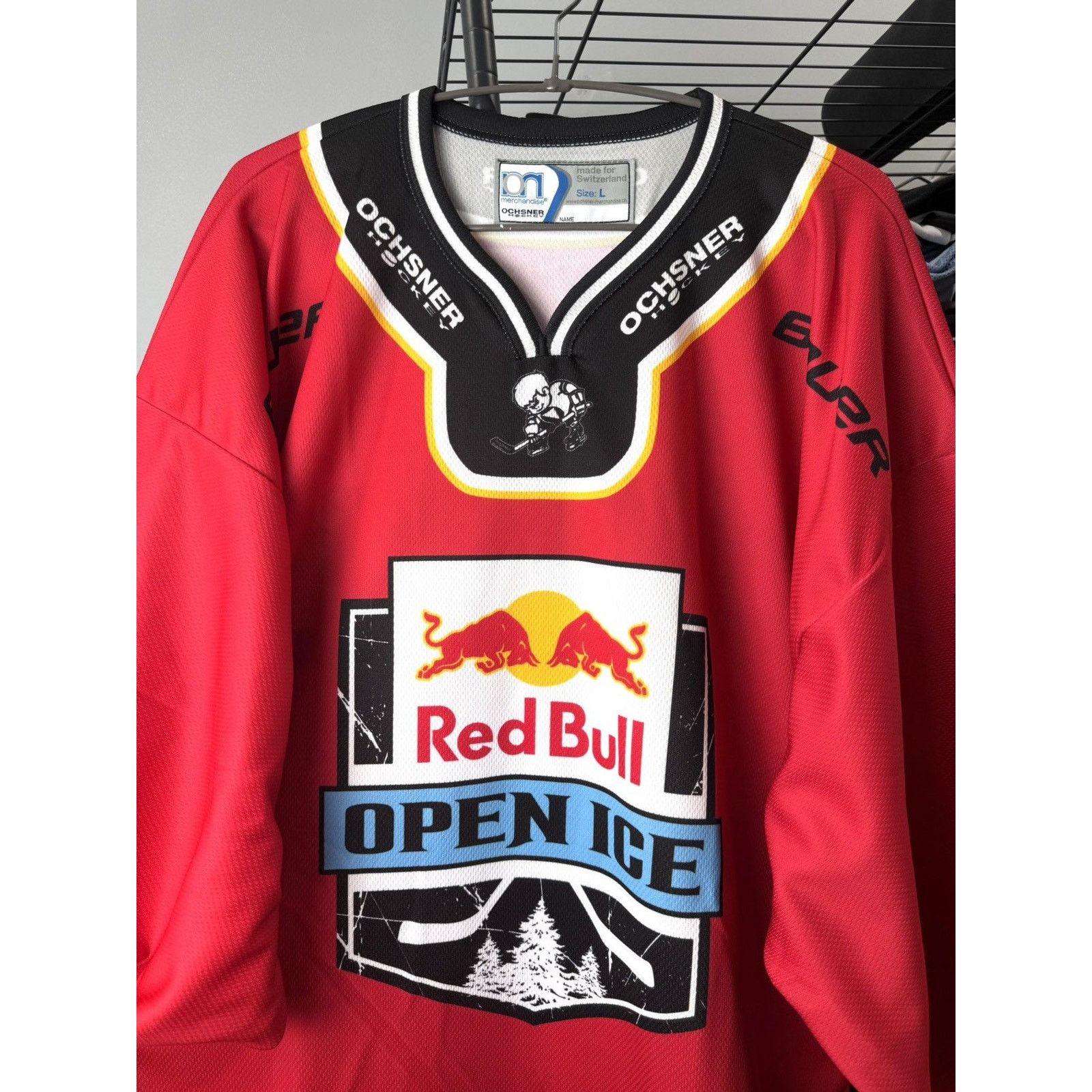 Red Bull Rare! Vintage 2014 Red Bull Bauer Hockey Jersey Monster Size US L / EU 52-54 / 3 - 3 Thumbnail