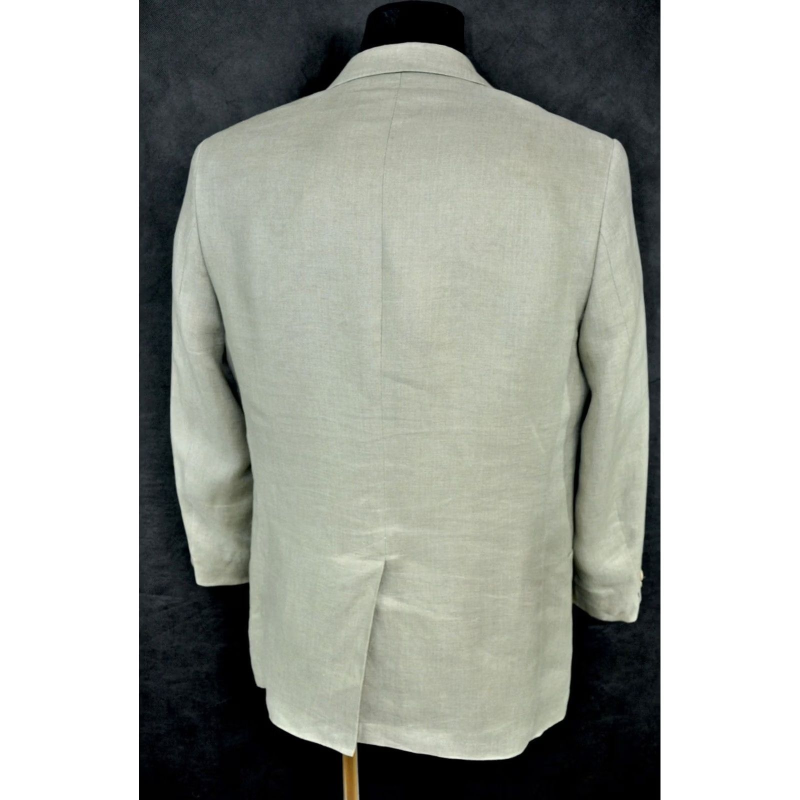 Kenzo KENZO Homme Linen Beige Blazer Jacket 50 Men Regular 3 Piece Vintage? No Beige Linen Blazer - 50 - France - Blazer - Kenzo - Men Size 50R - 5 Thumbnail
