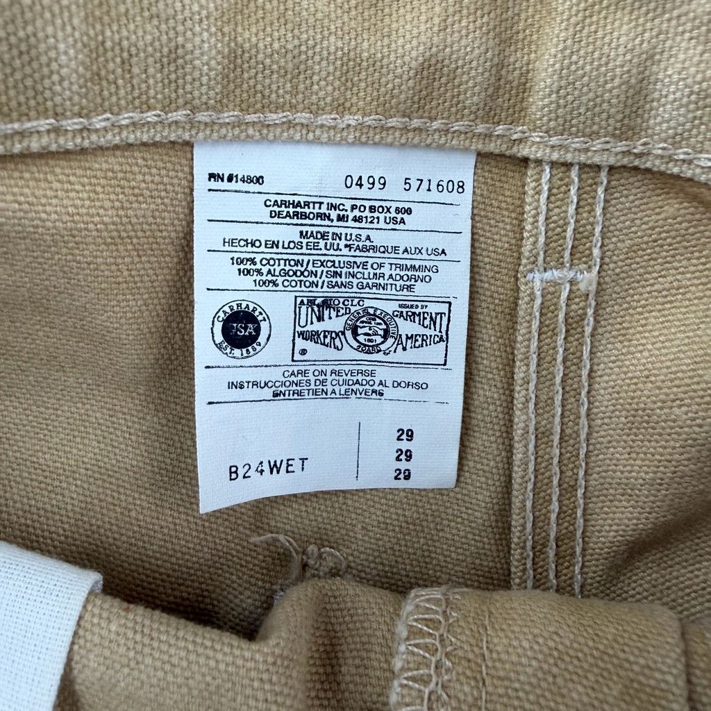 Carhartt NOS Vintage Carhartt Shorts – Size 29 Size US 29 - 4 Thumbnail