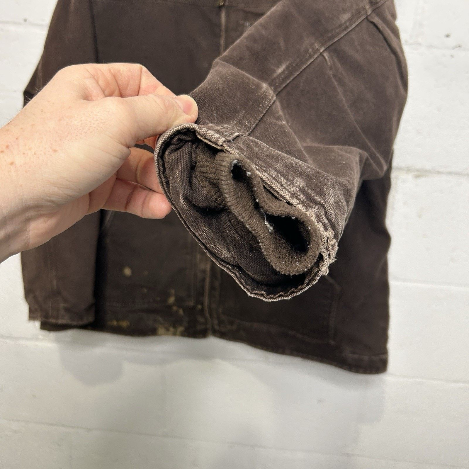 Carhartt Vintage Carhartt Sherpa-Lined Ridge Coat “Dark Brown” WC061 Size US L / EU 52-54 / 3 - 11 Thumbnail