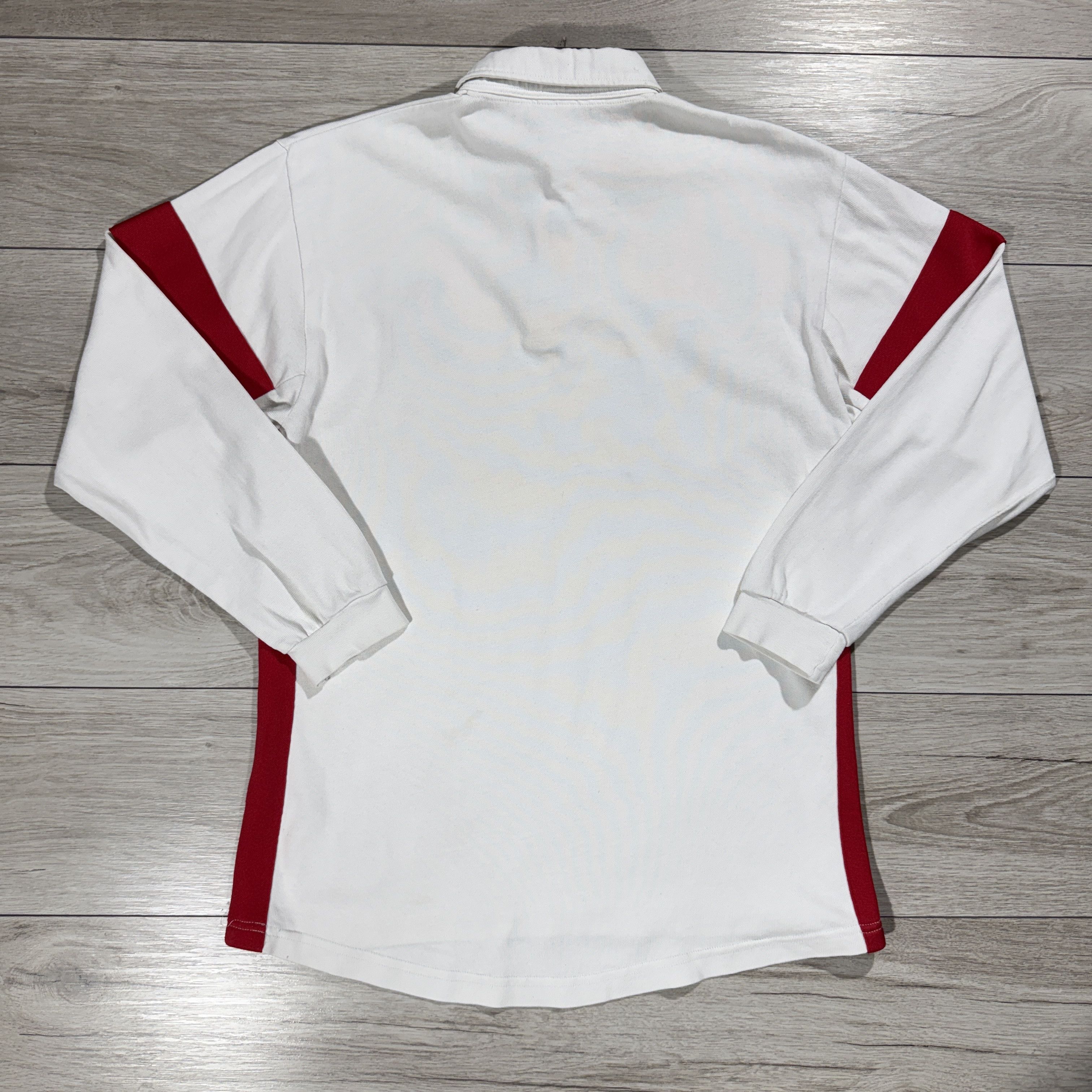 Nike Vintage Nike England Rugby "Cellnet" Long Sleeve Jersey M Size US M / EU 48-50 / 2 - 3 Thumbnail