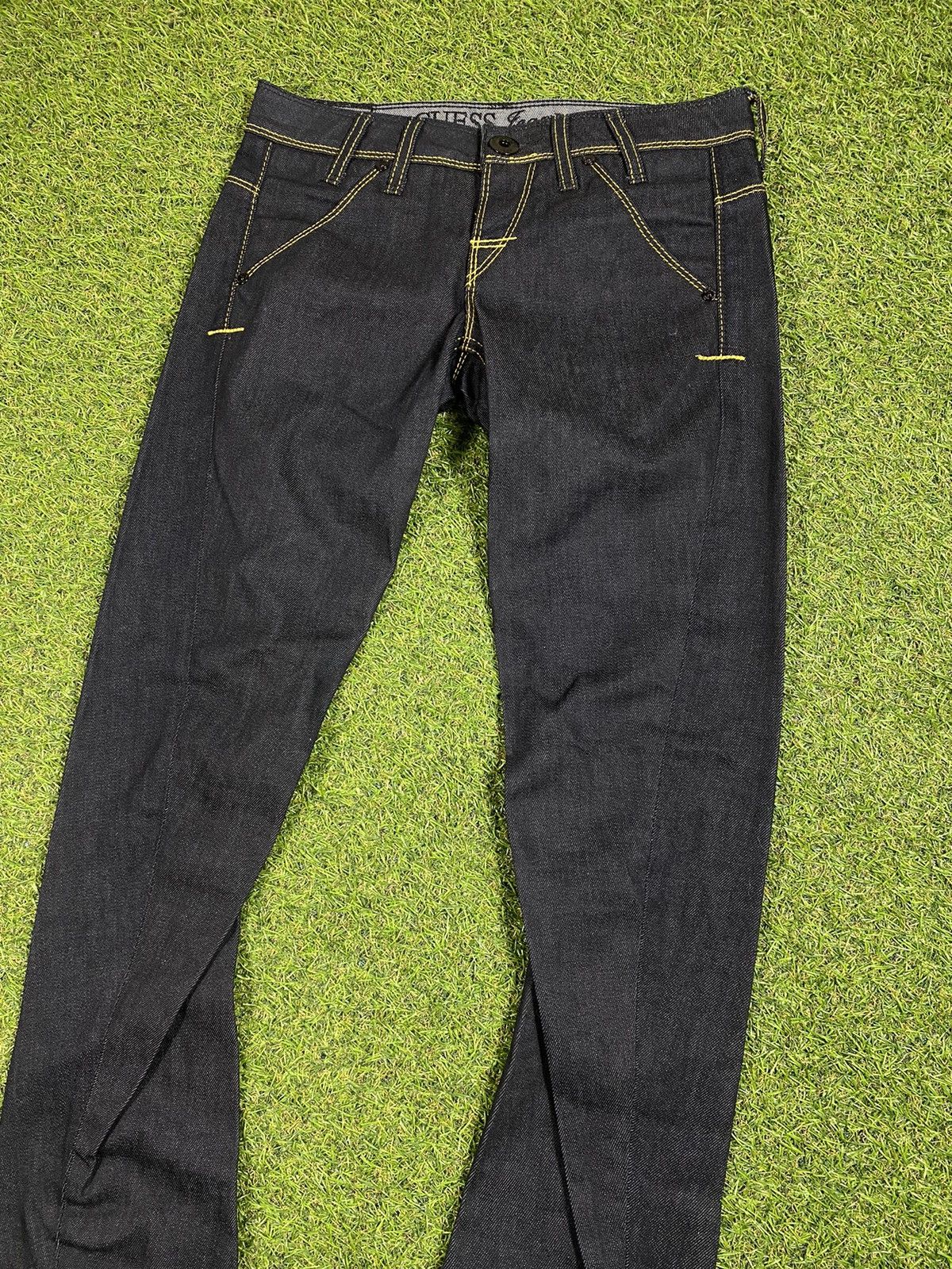 Guess Vintage Y2K Guess premium jeans streetwear style size 27 Size 27" / US 4 / IT 40 - 5 Thumbnail