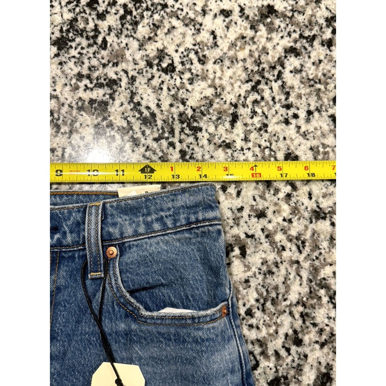 Levi's VINTAGE Levi's Premium Jeans Womens 28x33 Blue Bell High Rise Denim Stretch 5-Pocket 90s 60s USA Shirt Womens Regular Blue Jeans Size 28" / US 6 / IT 42 - 4 Thumbnail