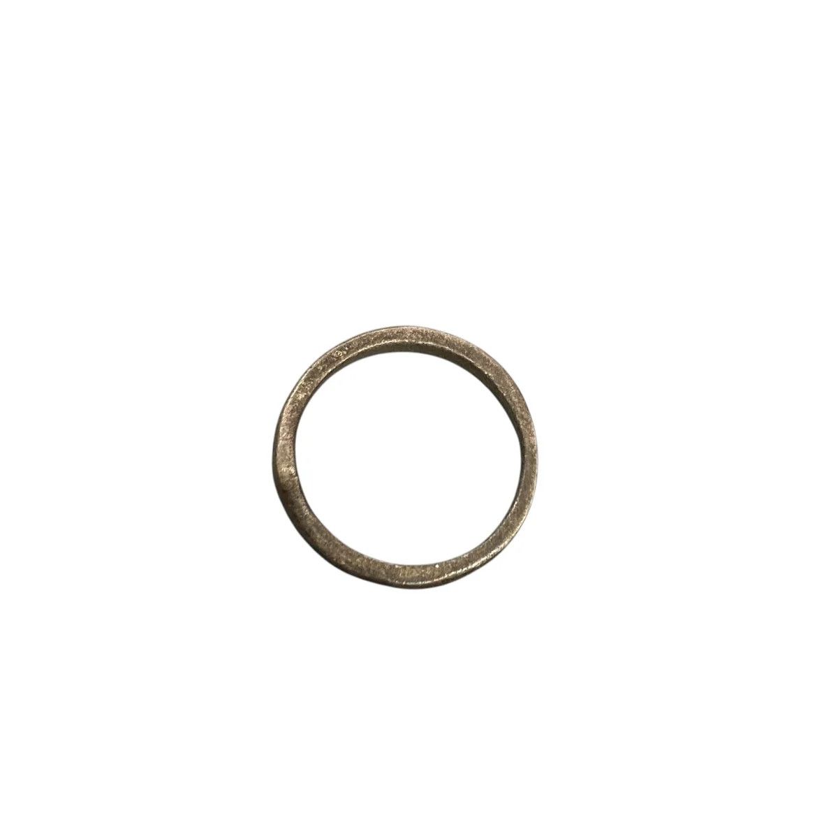 Ma+ Thin Carved Cross Logo Ring Size ONE SIZE - 2 Thumbnail