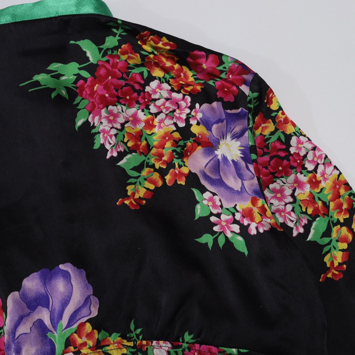 Dolce & Gabbana Dolce Gabbana Silk Printed Shirt Buttons Flowers Floral Size M / US 6-8 / IT 42-44 - 16 Thumbnail