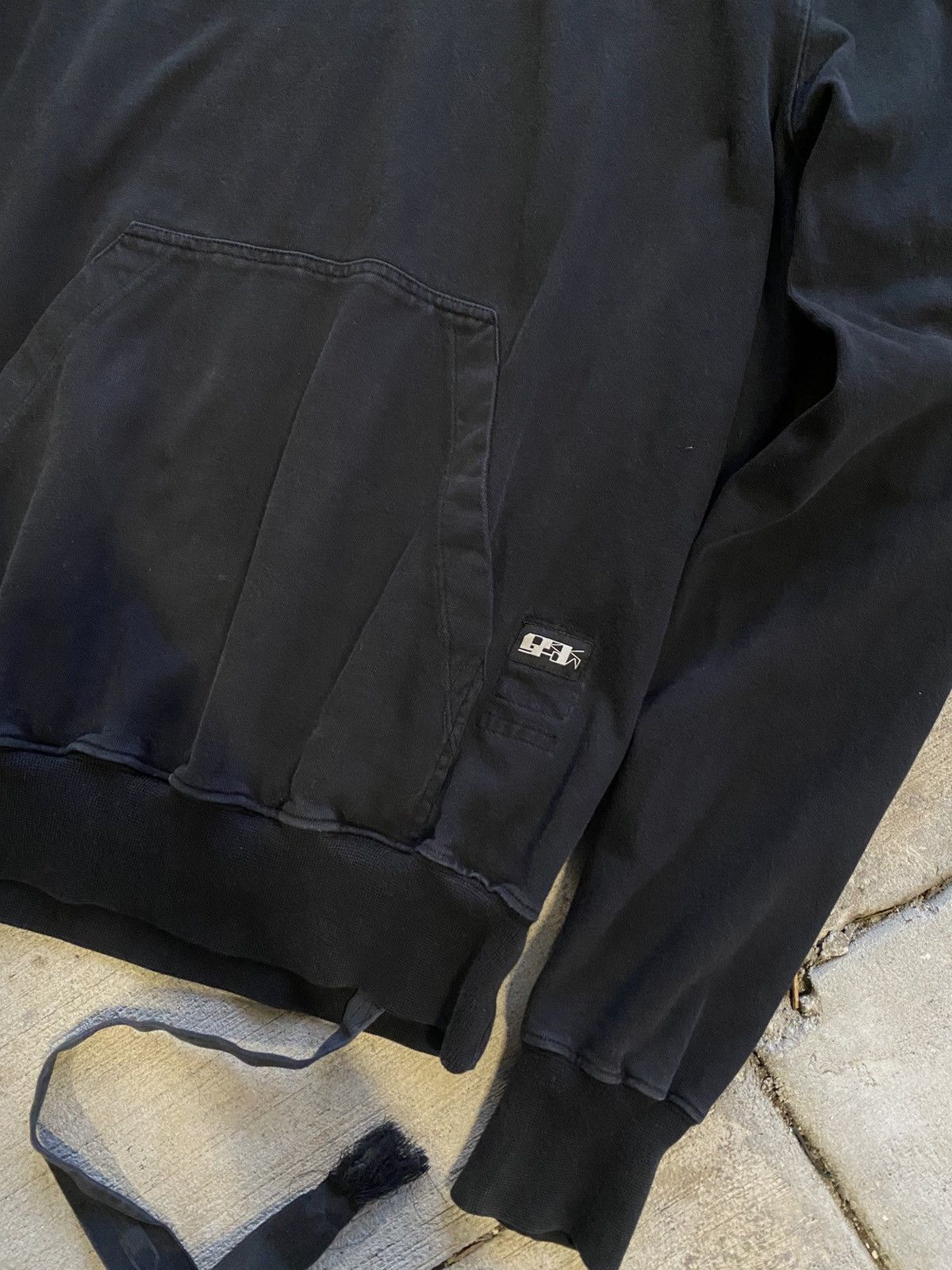 Rick Owens Drkshdw Rick Owens DRKSHDW Reverse Hoodie Size US M / EU 48-50 / 2 - 2 Thumbnail