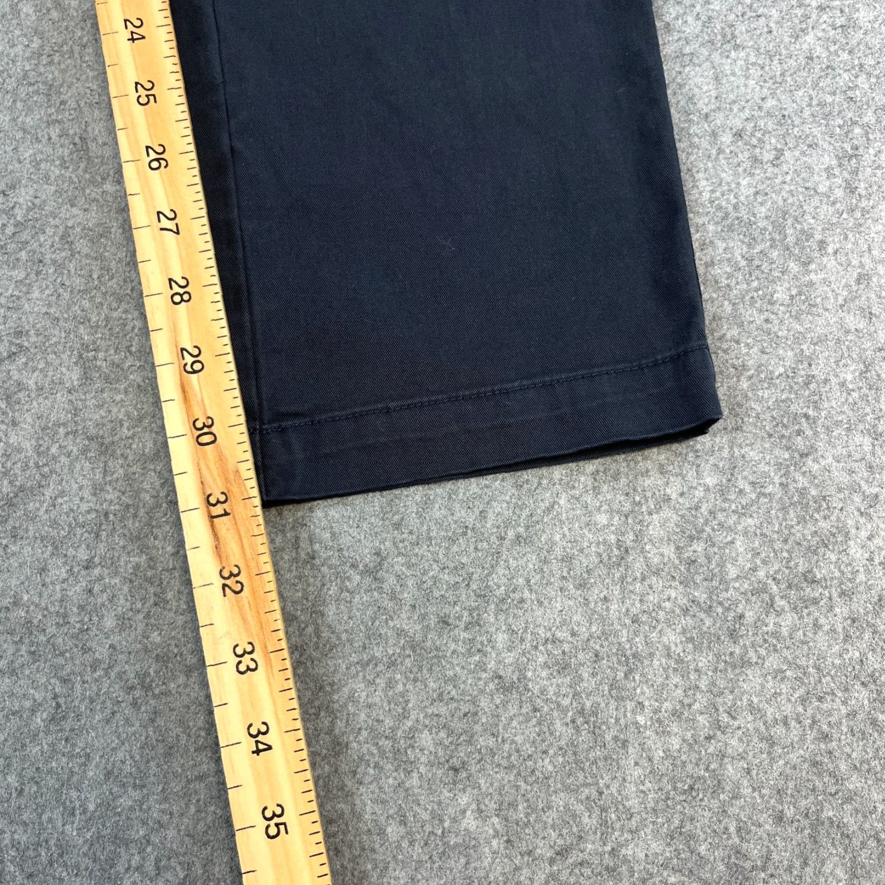 Hugo Boss Hugo Boss Chino Trousers Slim Tapered Fit 32 Blue Stretch Cotton Elasatan 5-Pocket Mens Regular Modern Casual Formal Workwear Pants Size US 32 / EU 48 - 4 Thumbnail