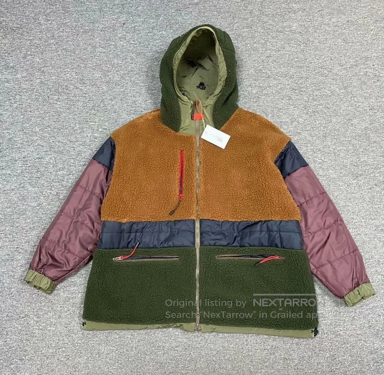 ROTOTO reversible fleece and nylon jacket. Size US M / EU 48-50 / 2 - 1 Thumbnail