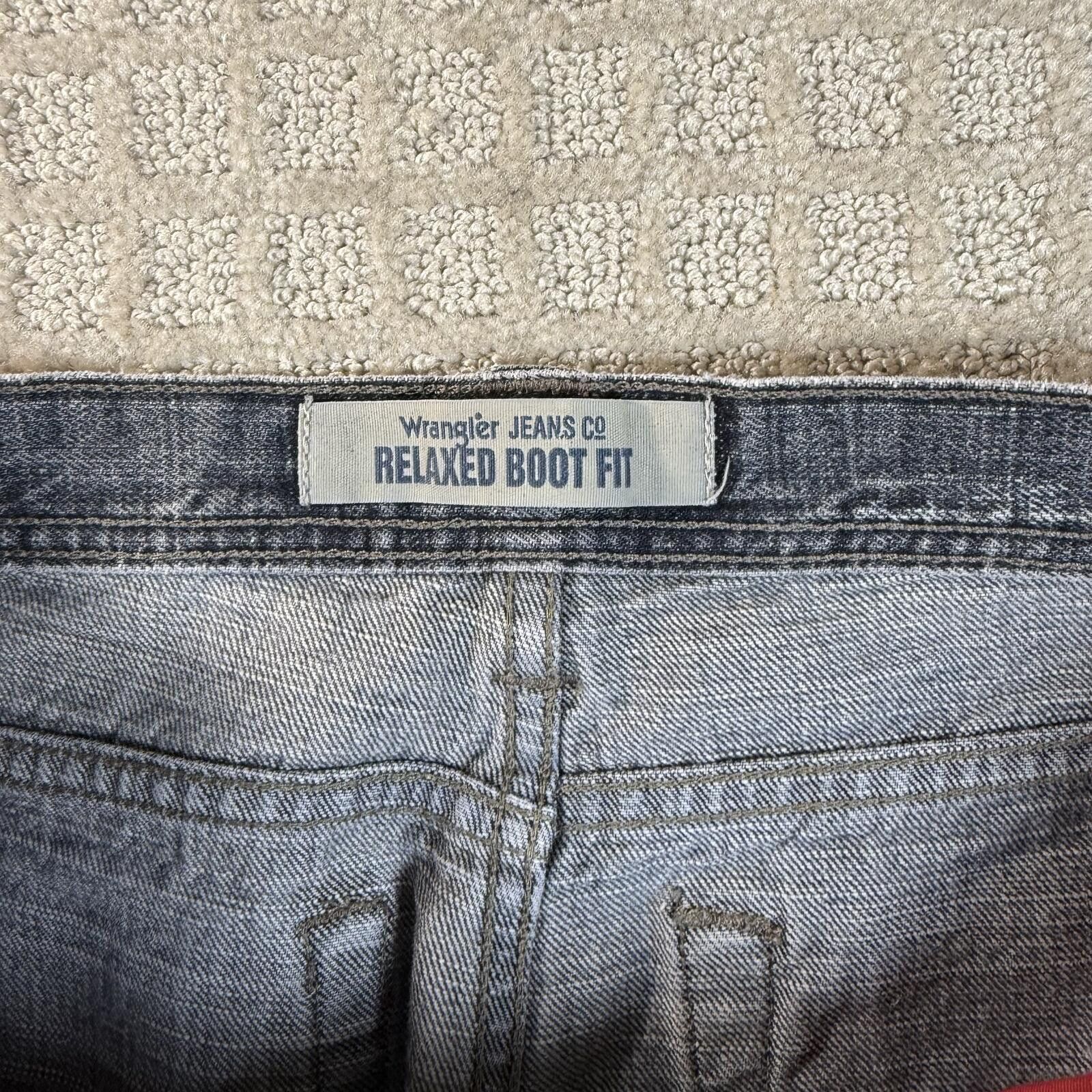 Wrangler Wrangler Relaxed Boot Fit Jeans 34x30 Faded Wash Size US 34 / EU 50 - 7 Thumbnail