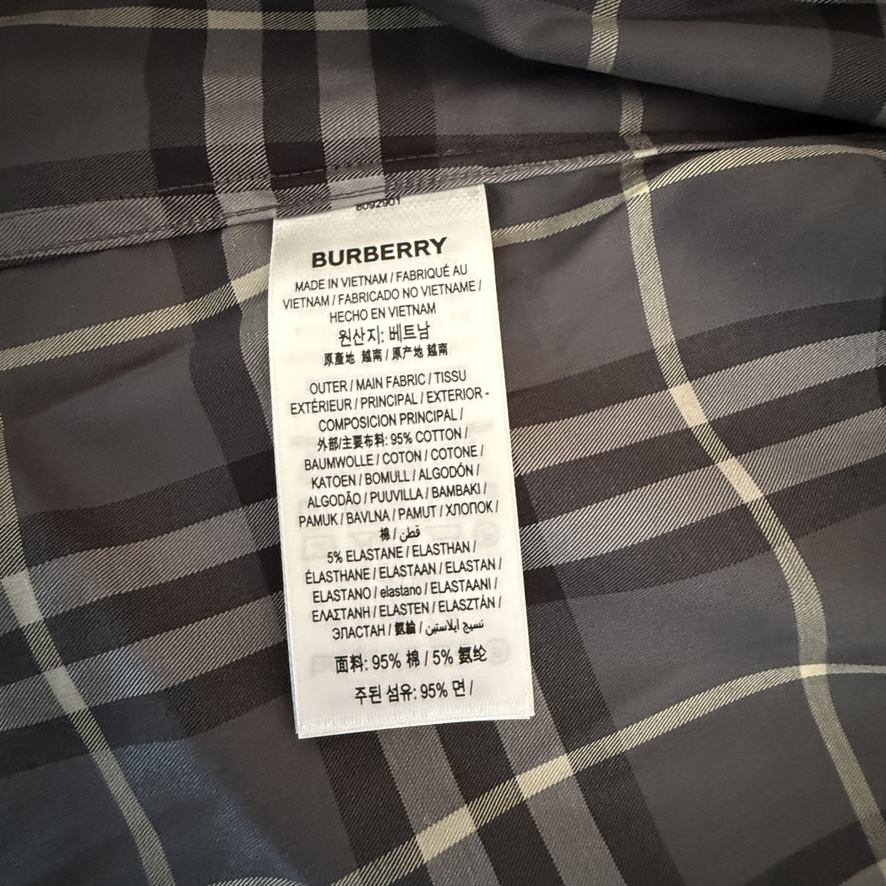 Burberry Burberry SHEFFORD Check Short Sleeve Shirt 8084691, small Size US S / EU 44-46 / 1 - 11 Thumbnail
