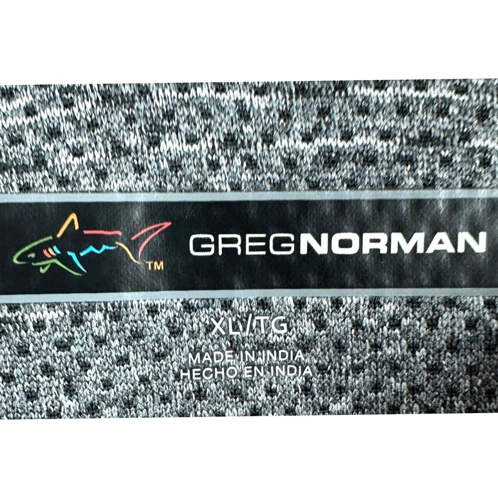 Logo 7 Greg Norman Sweater Pullover Mens XL Gray Black Fleece Lined 1/4 Zip Logo Mock Neck Outdoor Knits Solid Knit-Style Size US XL / EU 56 / 4 - 4 Thumbnail