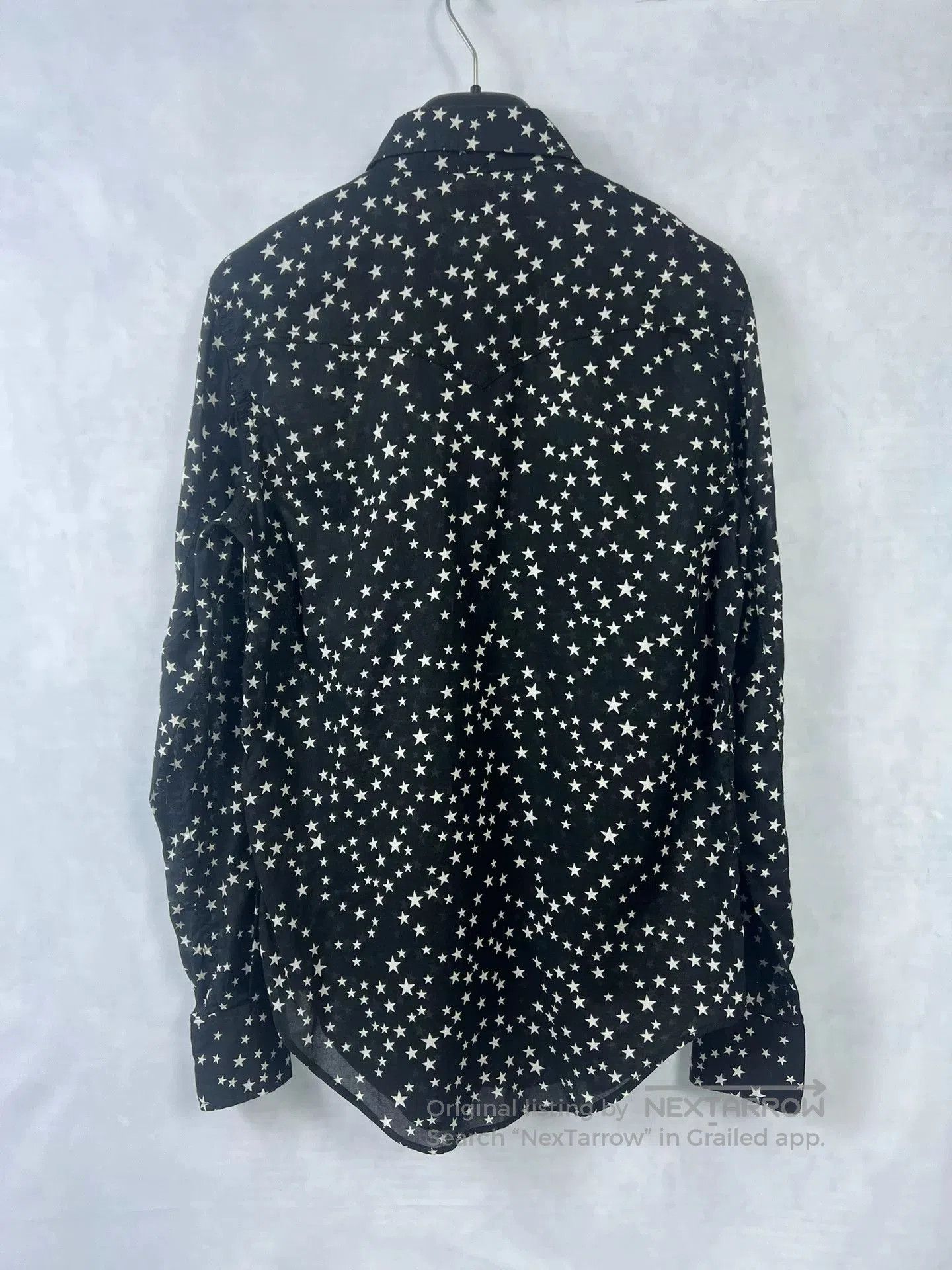 Saint Laurent Paris Saint Laurent Star Print Shirt Size M. Size US M / EU 48-50 / 2 - 2 Thumbnail