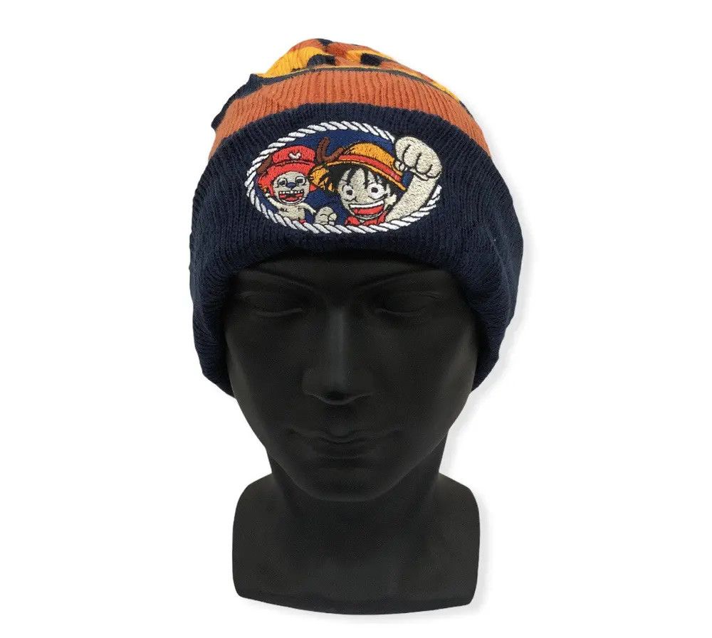 Cartoon Network × One Piece Vintage One Piece Cartoon Beanie Hat Size ONE SIZE - 1 Thumbnail