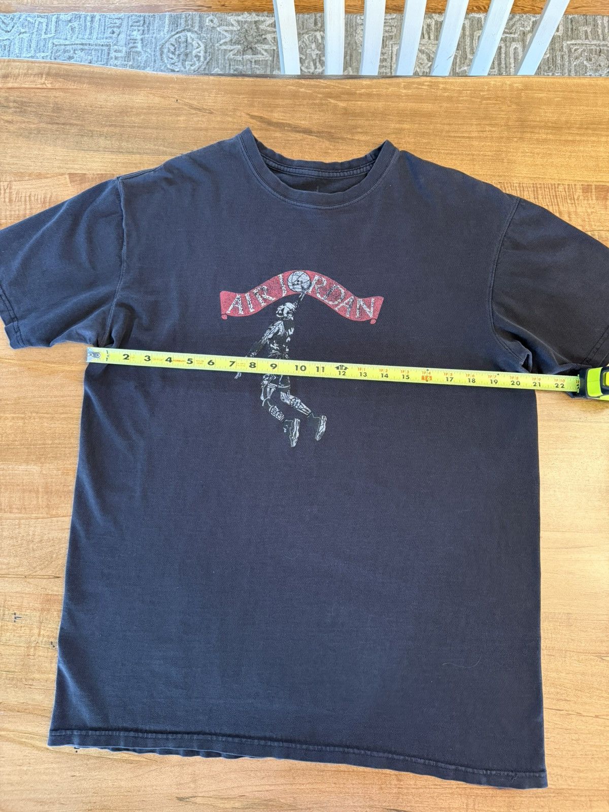 Nike Air jordan vintage graphic dunk t-shirt Size US L / EU 52-54 / 3 - 6 Thumbnail