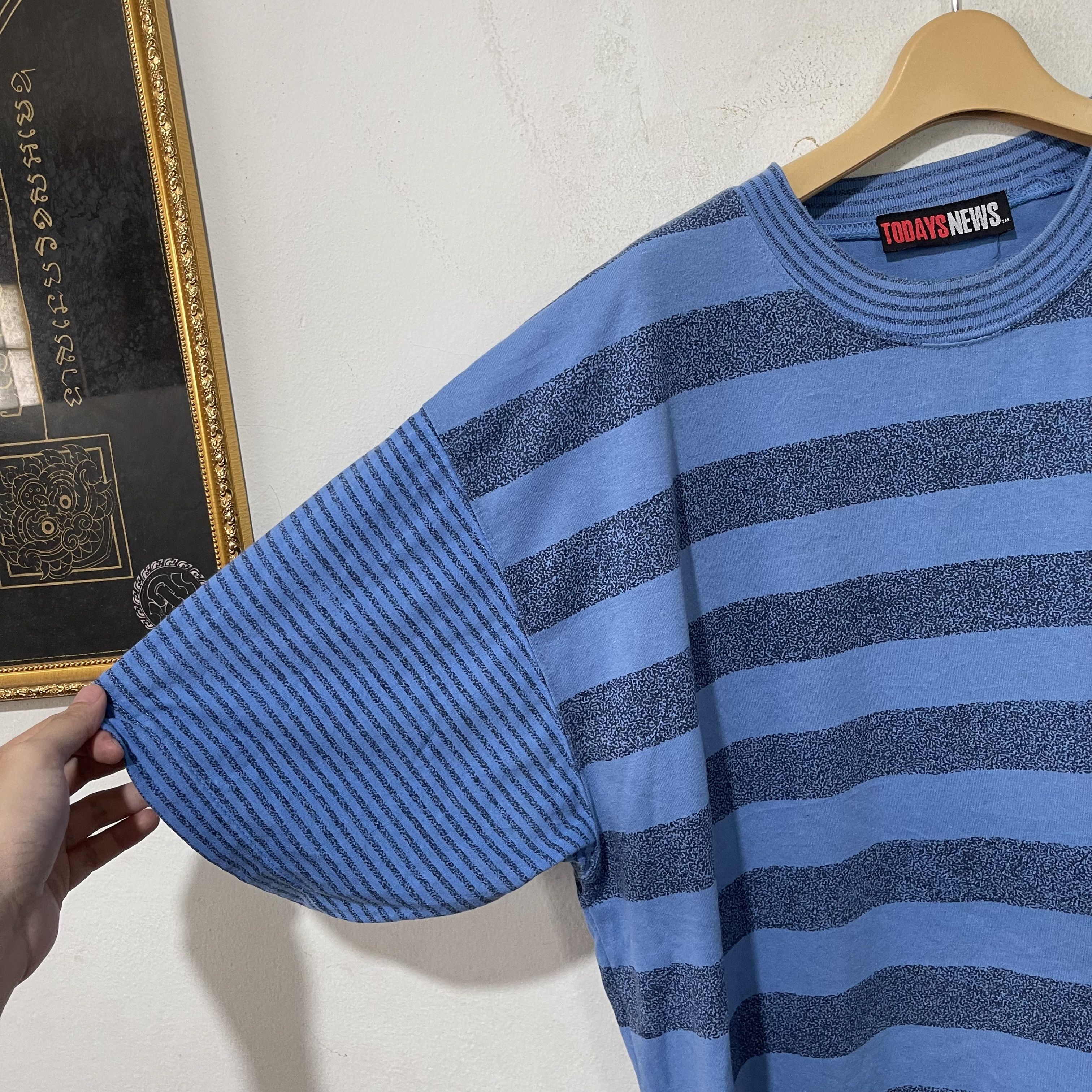 Vintage Vintage 90s Striped ShirT Size US XL / EU 56 / 4 - 5 Thumbnail