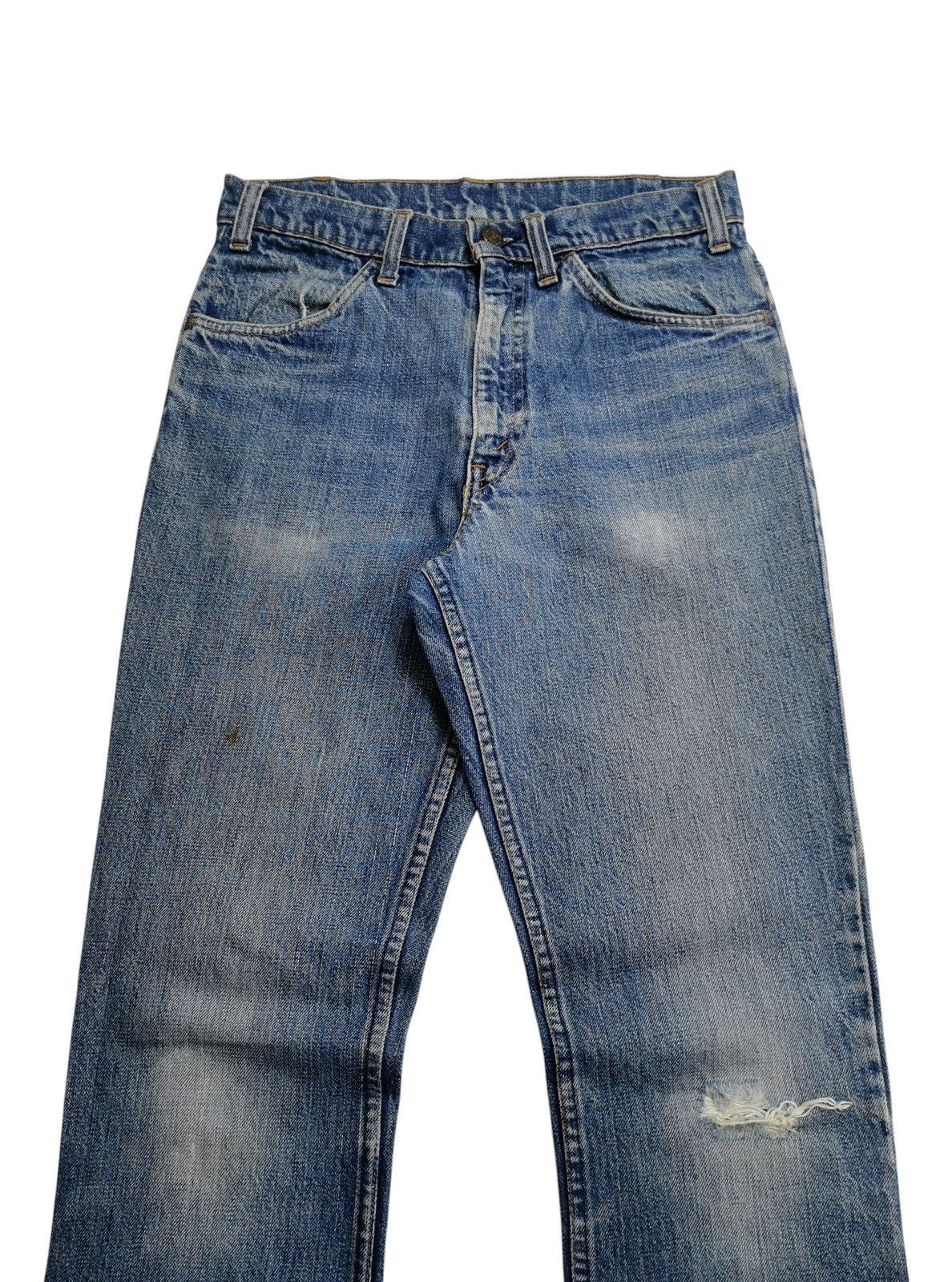 Levi's Levis Vintage Bootcut Denim Jeans Very Rare 70s-80s Size US 28 / EU 44 - 11 Thumbnail