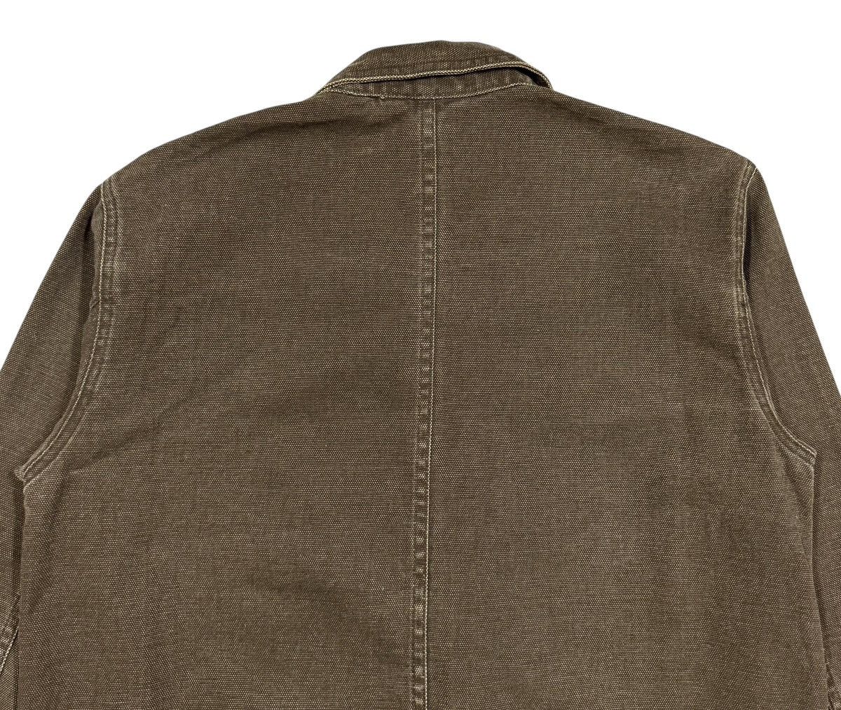 If Six Was Nine Vtg🔥Amore Puro Canvas Brown Chore Workers Jacket Size US M / EU 48-50 / 2 - 8 Thumbnail