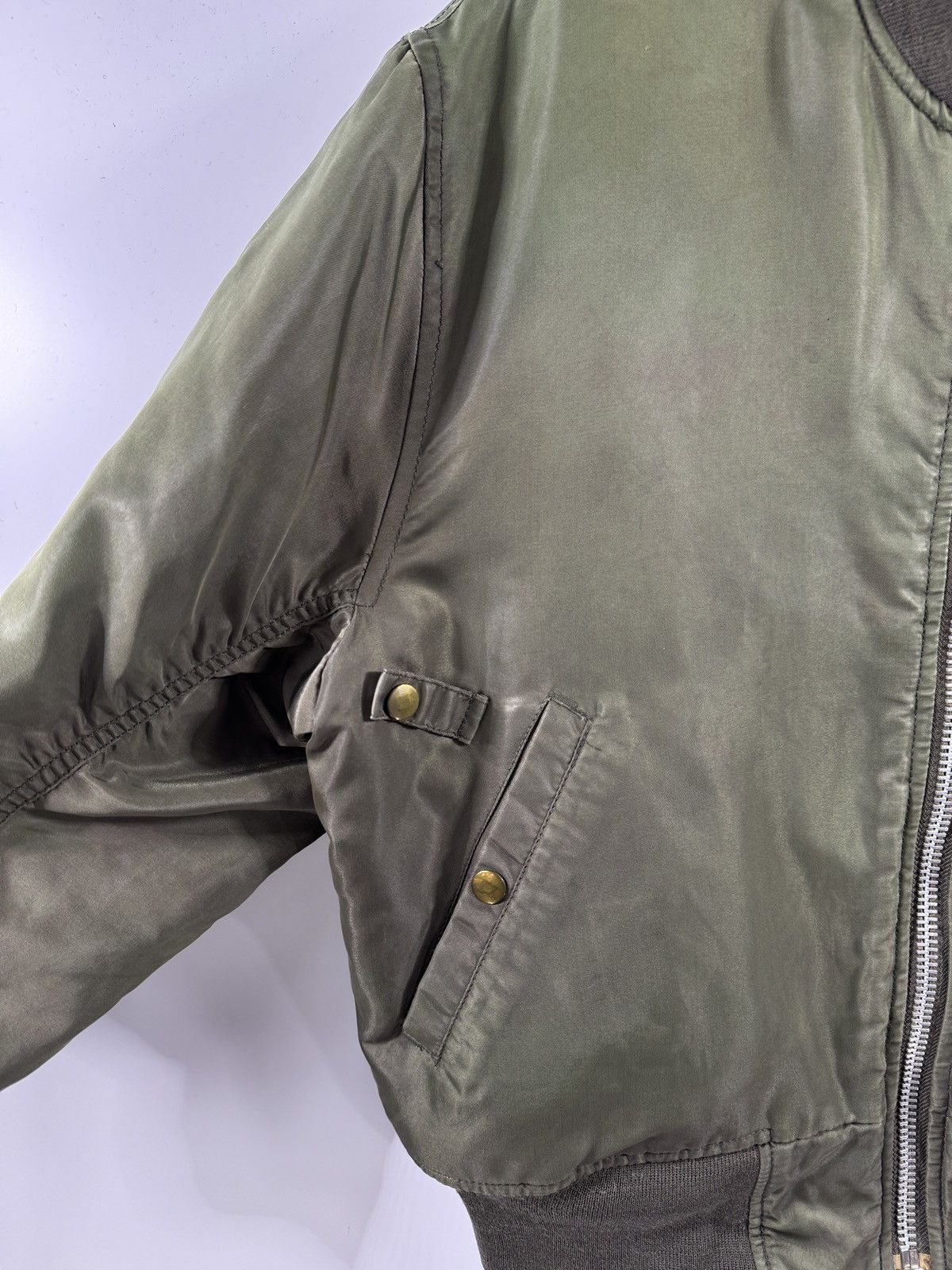 Surface To Air 🔥 VTG Military Brunati Air Force MA-1 BOMBER JACKET - M Size US L / EU 52-54 / 3 - 4 Thumbnail