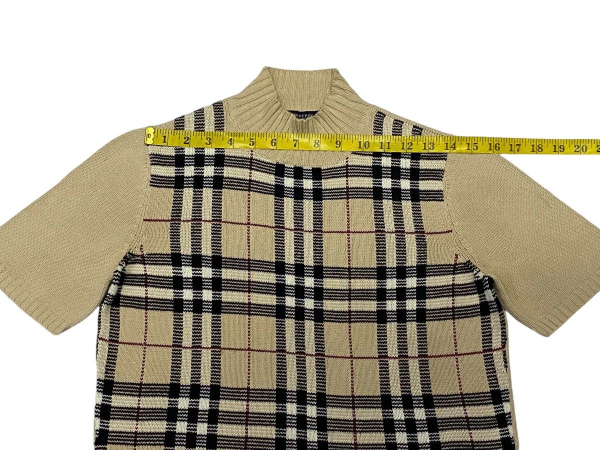 Burberry Burberry London Nove Check Knitwear Sweater Size M / US 6-8 / IT 42-44 - 13 Thumbnail