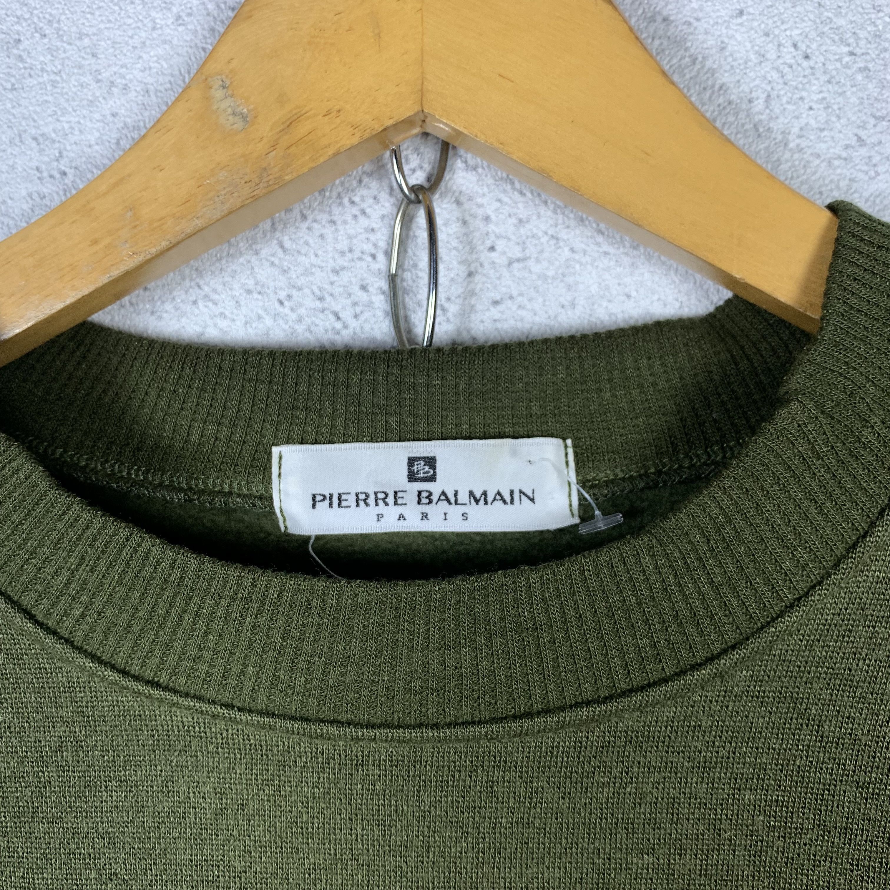 Pierre Balmain Vintage Pierre Balmain Paris Sweatshirt Crewneck Size US M / EU 48-50 / 2 - 3 Thumbnail