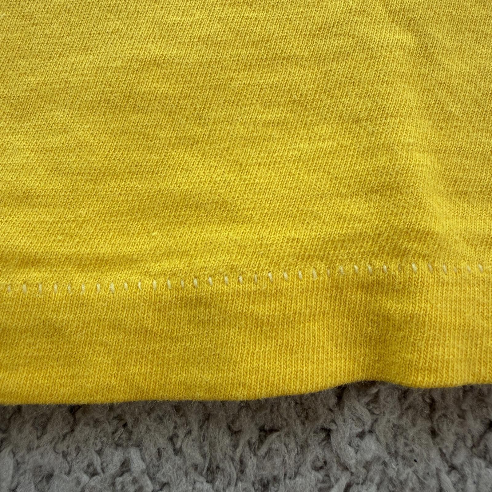 Britt Bolton Vintage Performance Long Sleeve T Shirt Yellow USA Made Size US S / EU 44-46 / 1 - 5 Thumbnail