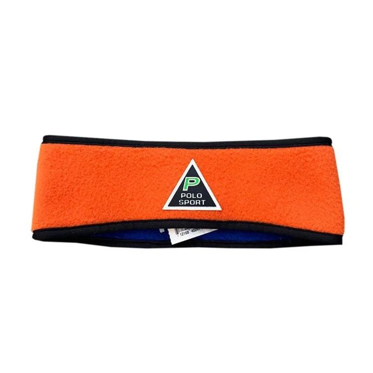 Polo Ralph Lauren Vintage Polo Sport Ralph Lauren Orange Fleece Headband NWT Size ONE SIZE - 1 Thumbnail