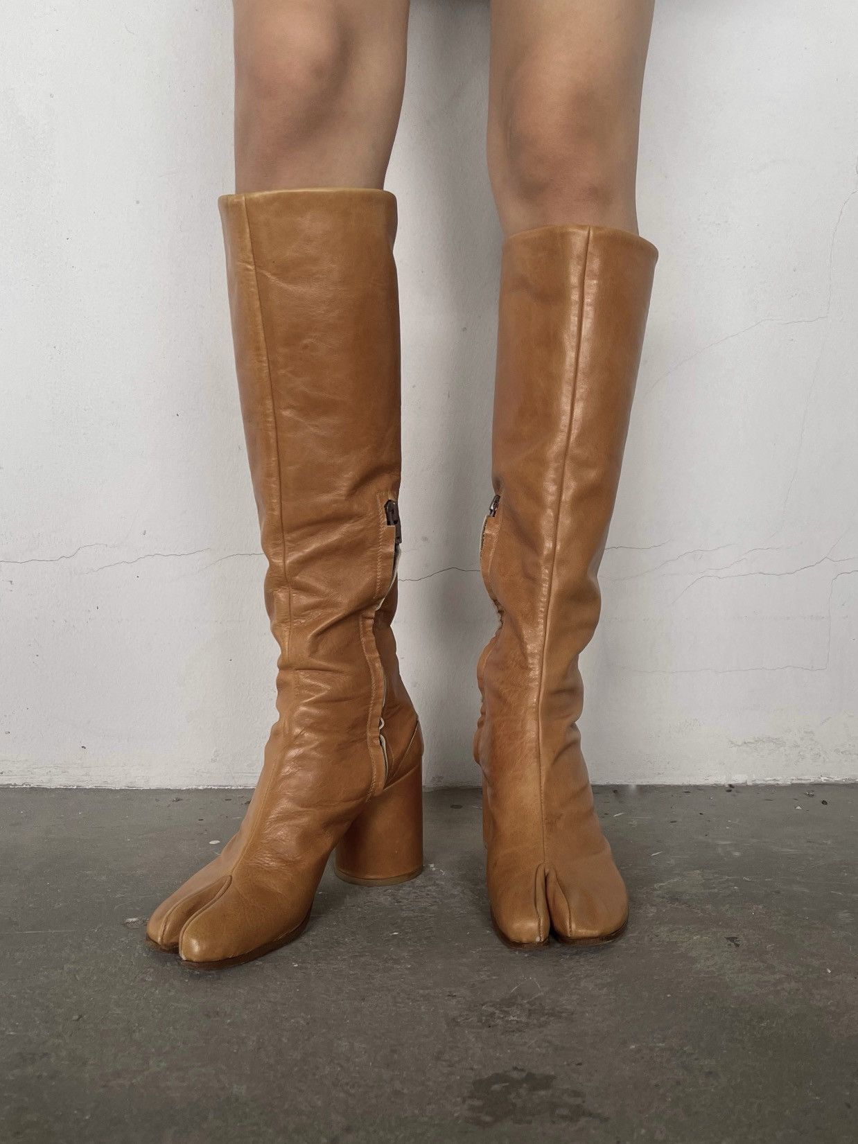 Maison Margiela Maison Margiela FW04 '1' Knee High Boots Size US 8 / IT 38 - 2 Thumbnail
