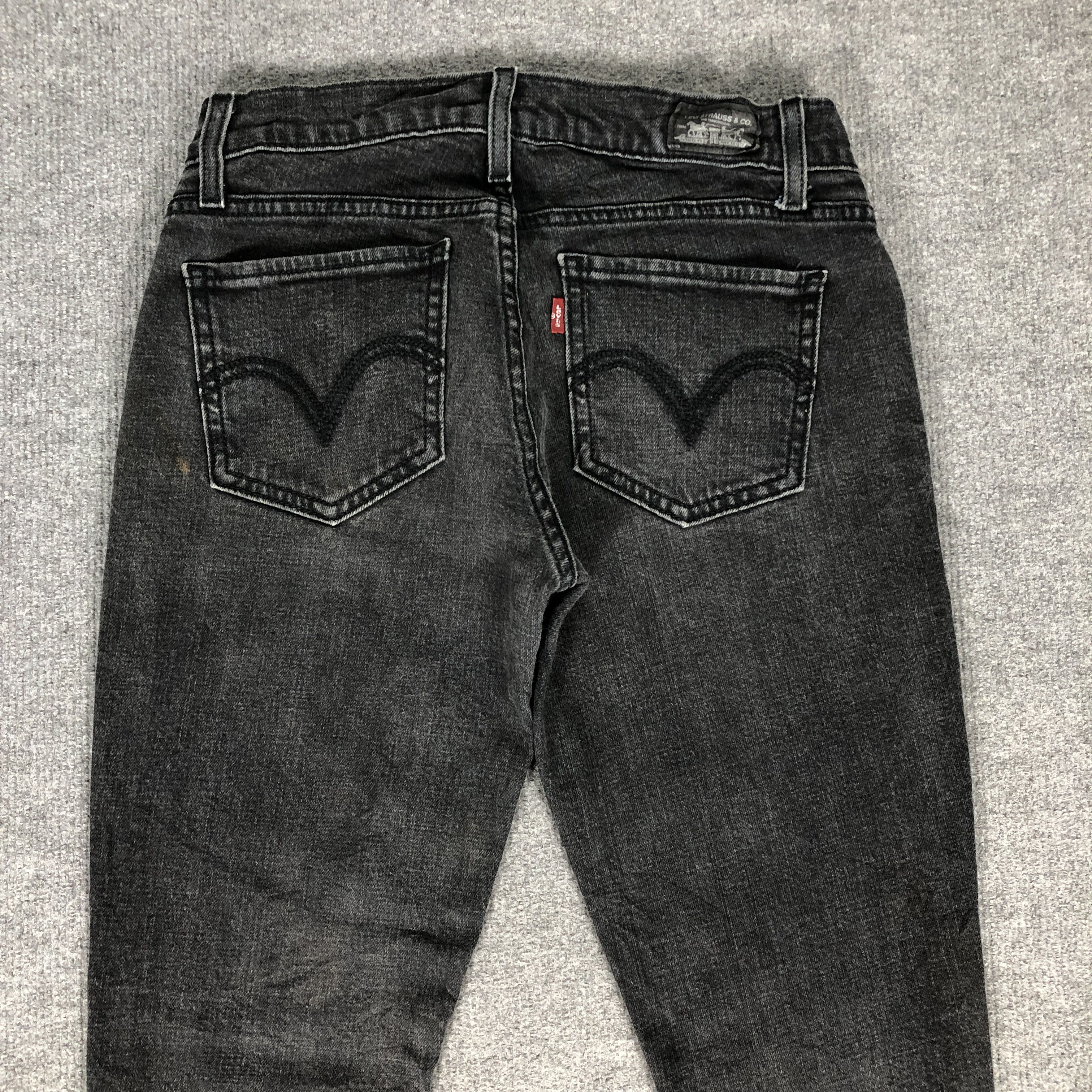 Levi's × Vintage Womens Vintage Levis 524 Jeans Too Superlow L1110W Size 28" / US 6 / IT 42 - 6 Thumbnail