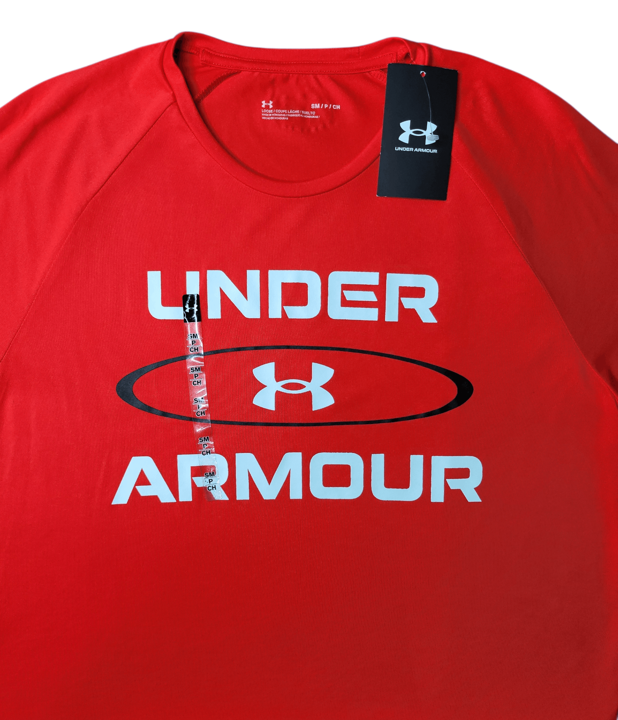 Under Armour NWT Under Armour Men's Tech 2.0 Wordmark Graphic Red Size S Size US S / EU 44-46 / 1 - 2 Thumbnail