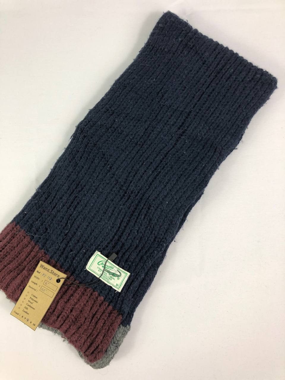 Vintage Crocodile Scarf / Muffler / Neckwear FS183 Size ONE SIZE - 3 Thumbnail