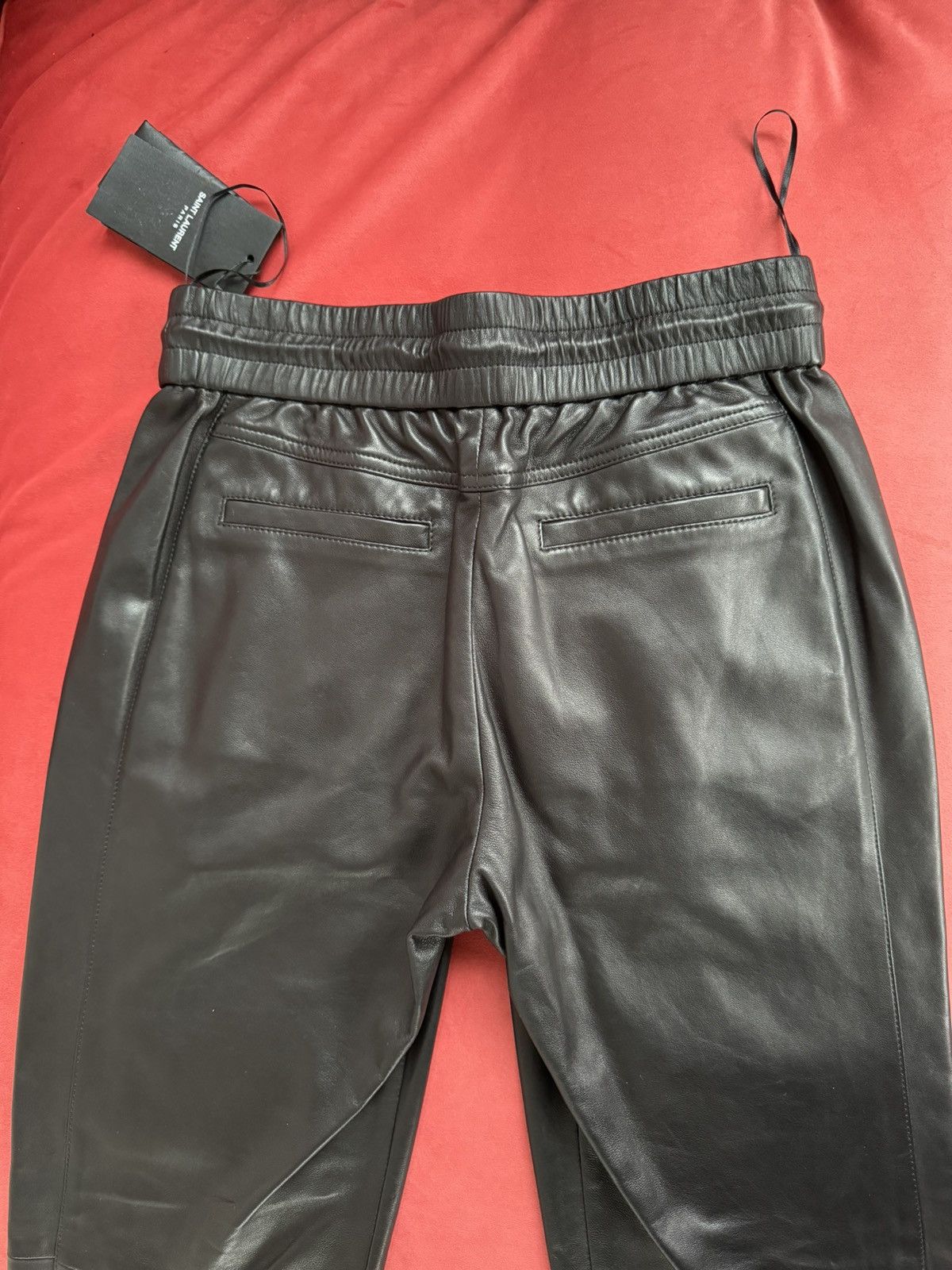 Saint Laurent Paris Saint Laurent super soft leather trousers, size 36 Fr, S Size 26" / US 2 / IT 38 - 10 Thumbnail
