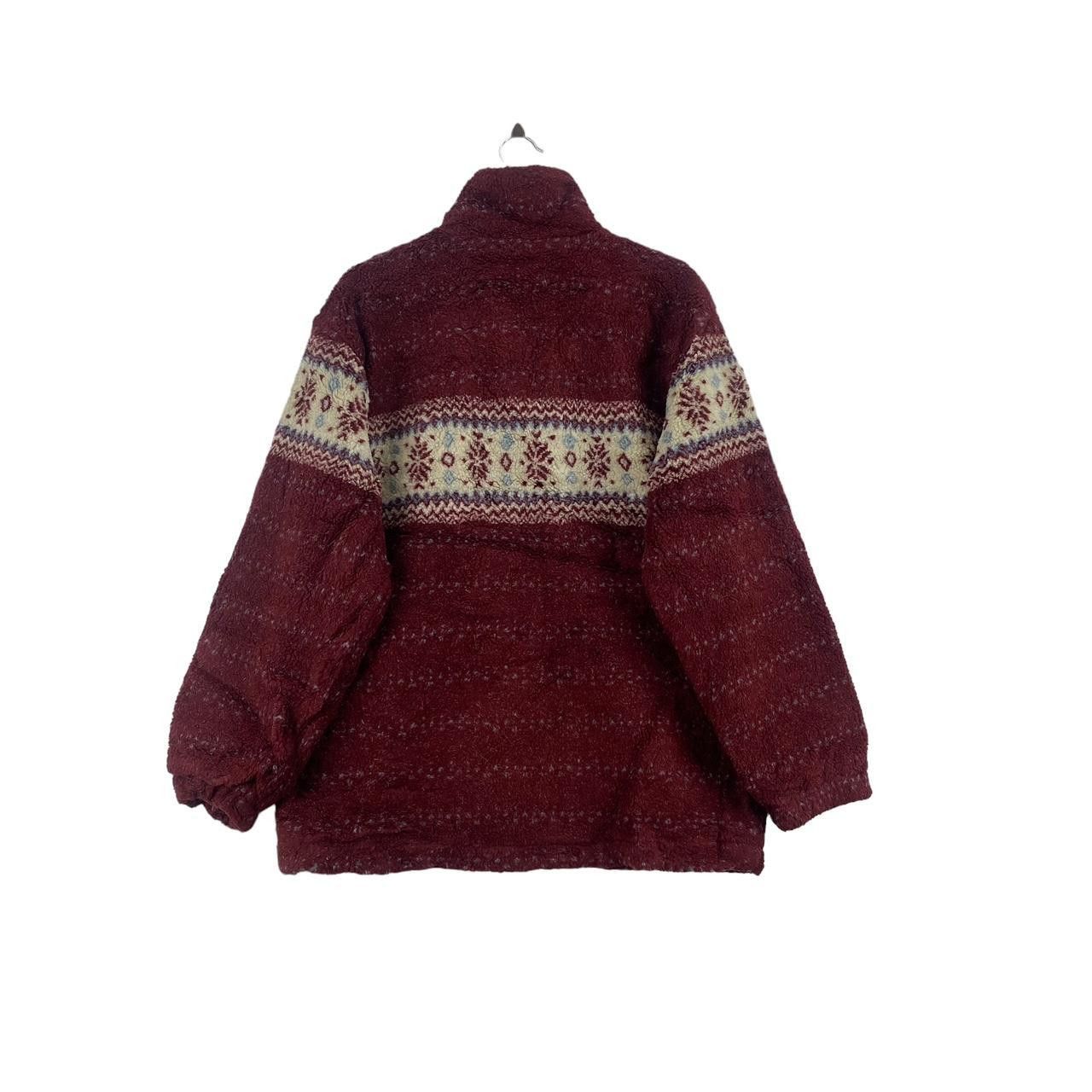 Other OMMAR JEANS NAVAJO Aztec Deep Pile Sherpa Fleece Jacket Size US L / EU 52-54 / 3 - 2 Thumbnail